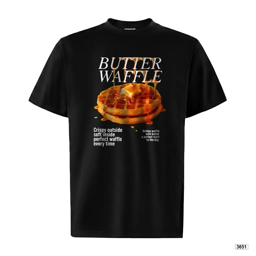 Áo thun nam form rộng Butter Waffle TeePrint 3651_thumbnail_8