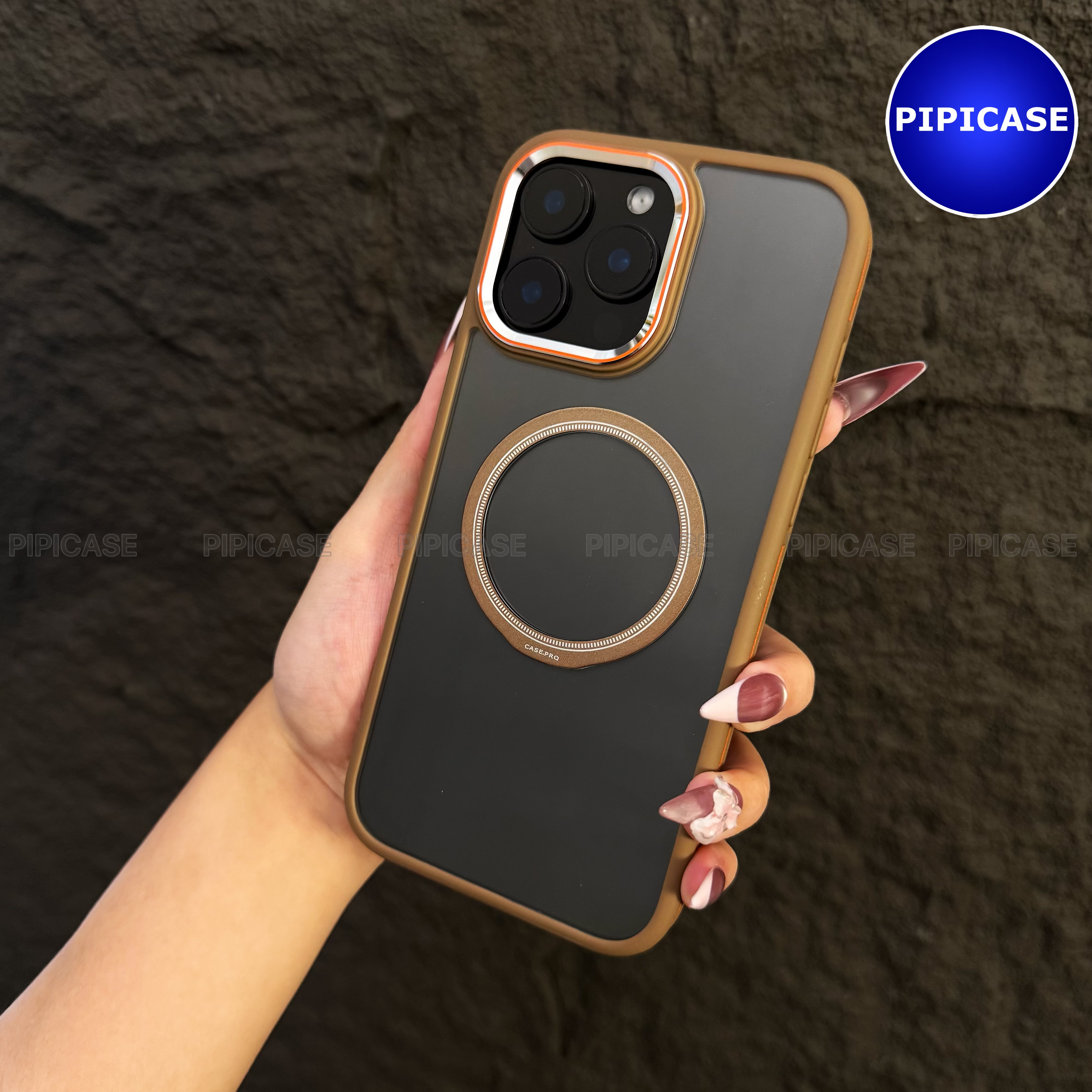 Ốp Lưng iPhone 16 Pro Max - Wigu - Nâu_thumbnail_11