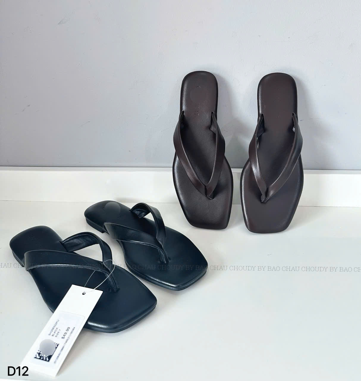 D12 DÉP NỮ 2 MÀU