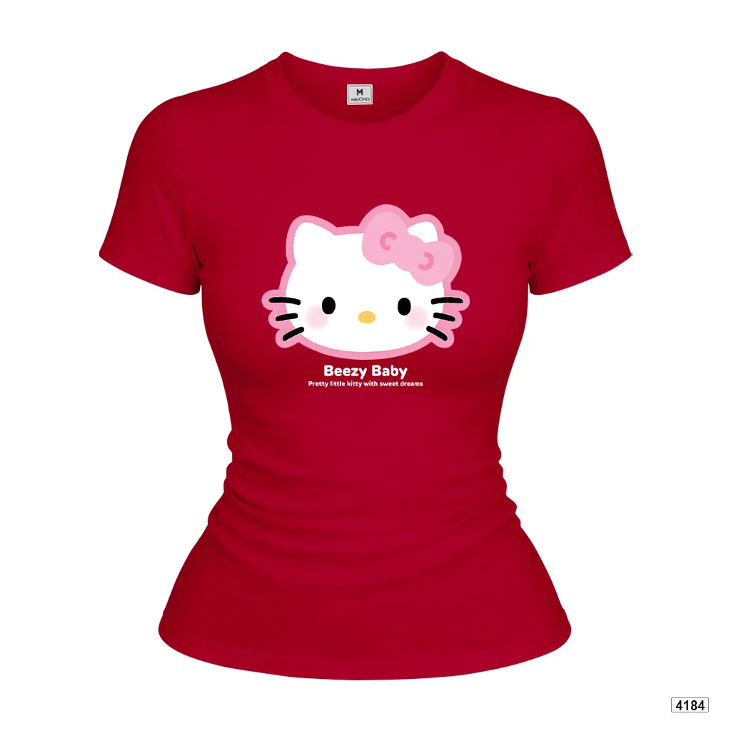 Áo baby tee nữ ôm body co giãn Kittie Beezy 4184_thumbnail_14