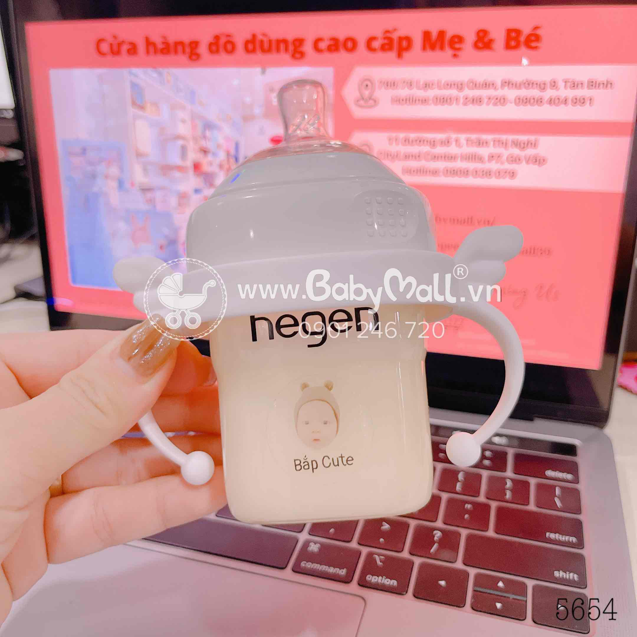 Tay cầm bình Hegen (loại nhựa cứng)