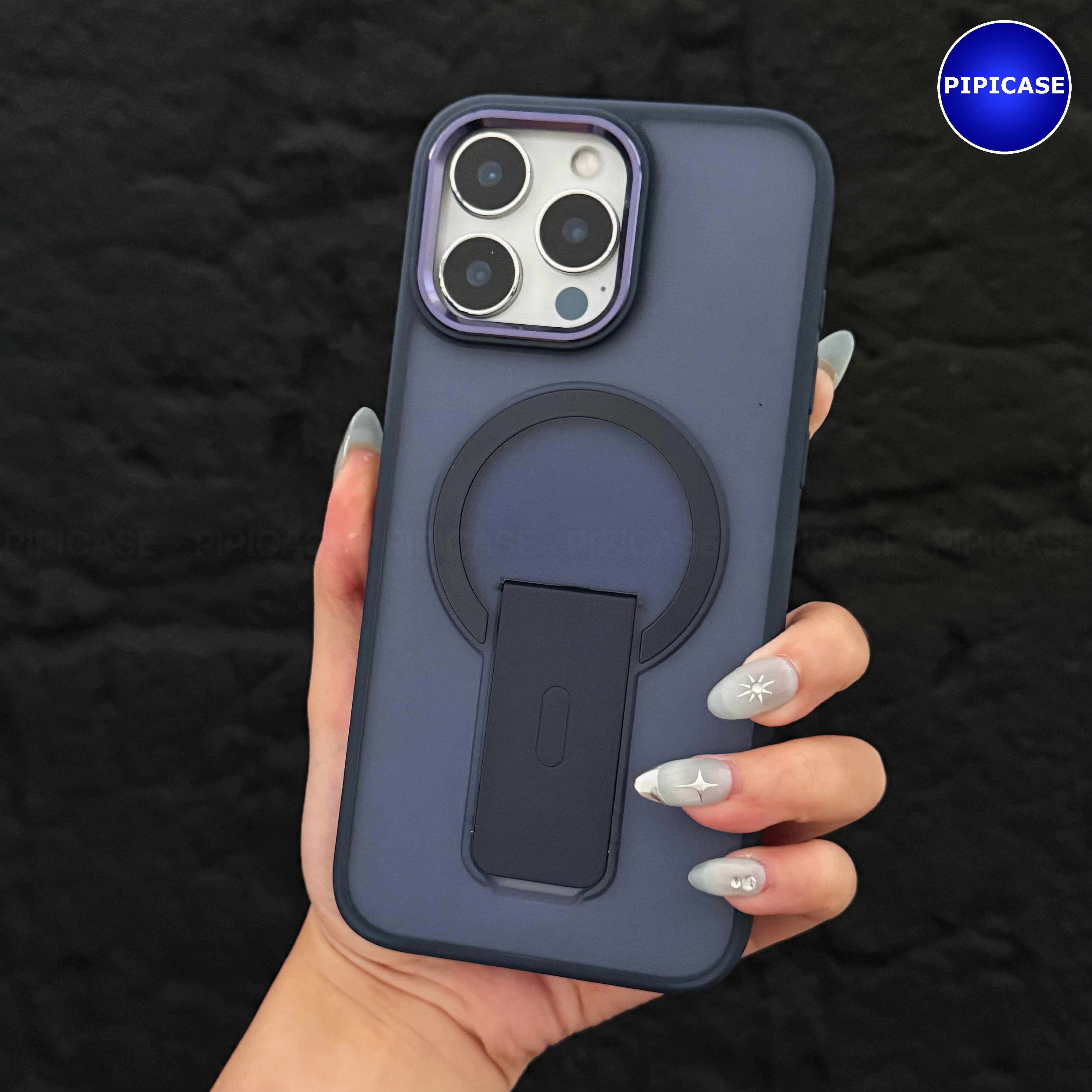 Ốp Lưng iPhone 16 Pro Max - Quin - Xanh Dương_thumbnail_3