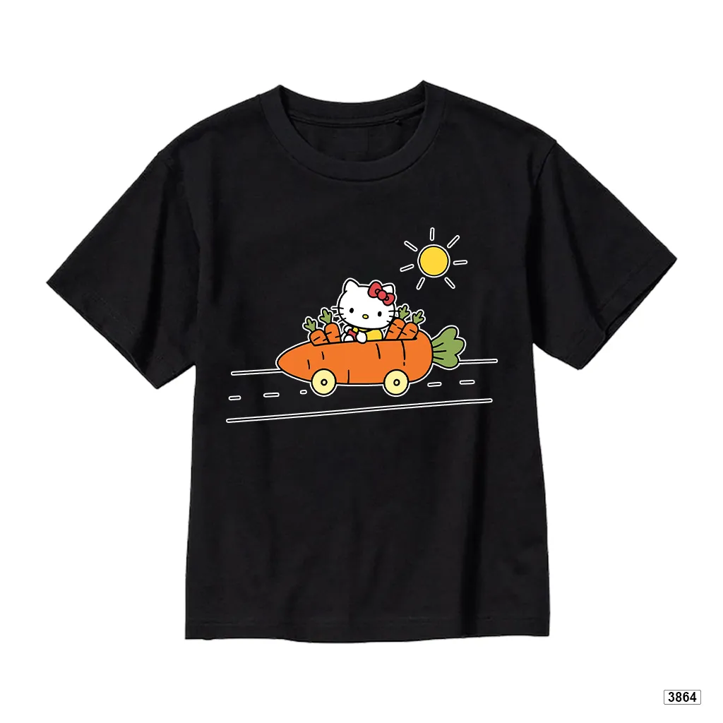 Áo thun bé gái form rộng Kittie Carrot Kado 3864_thumbnail_8