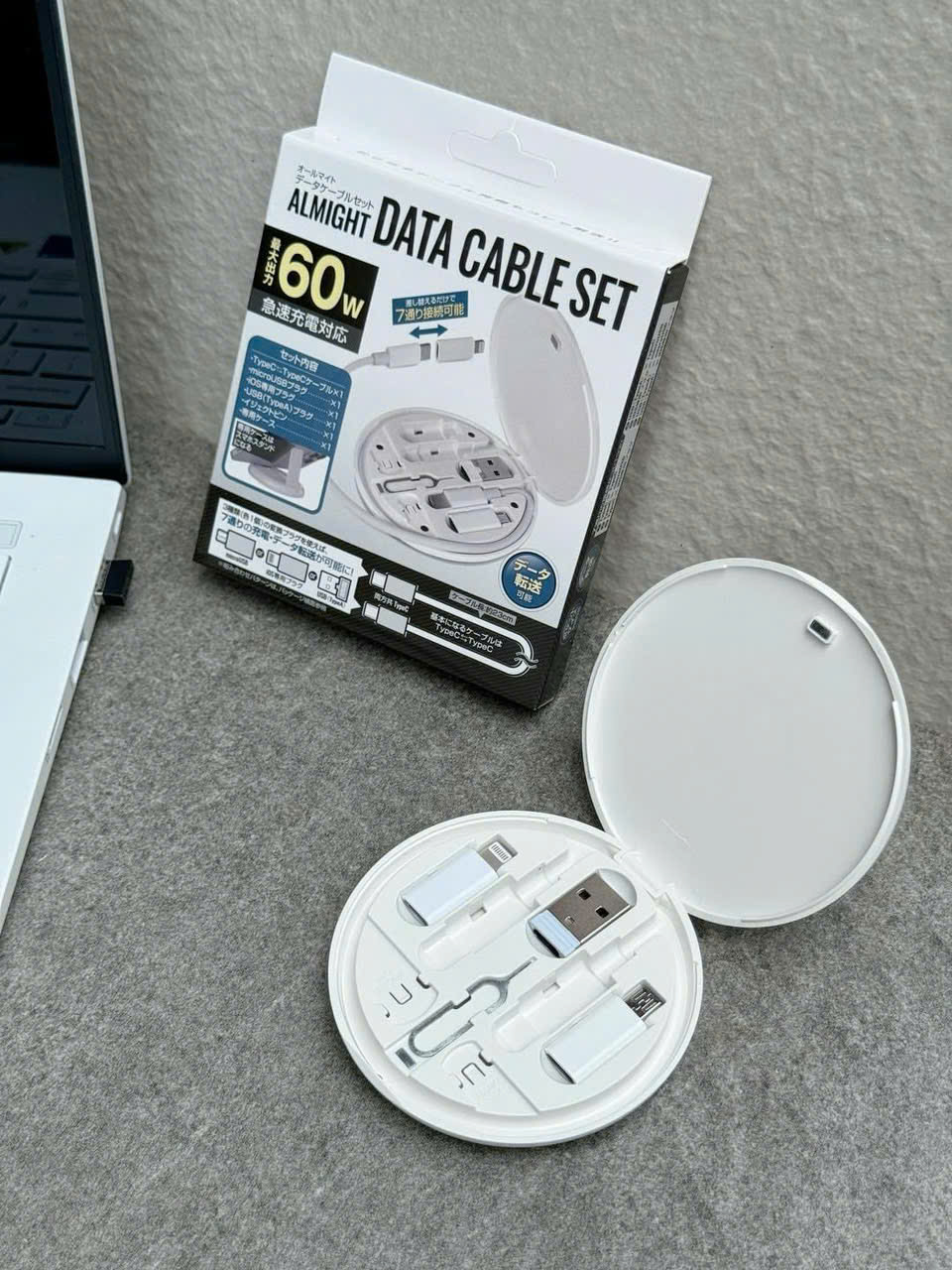Hộp Cáp Sạc Điện Thoại Đa Năng 7 Kết Nối_thumbnail_9
