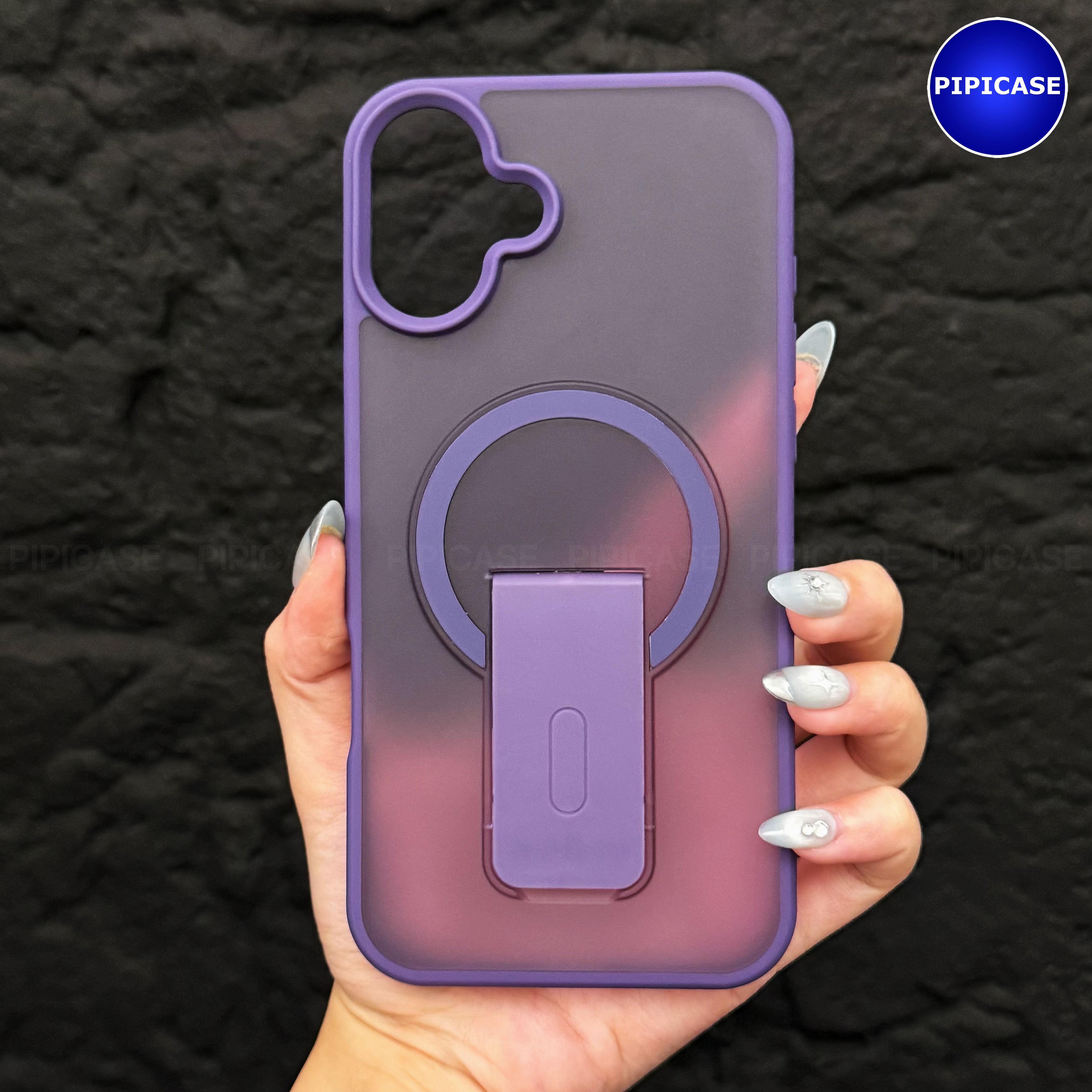 Ốp Lưng iPhone 16 Plus - Quin - Tím Đậm_thumbnail_1