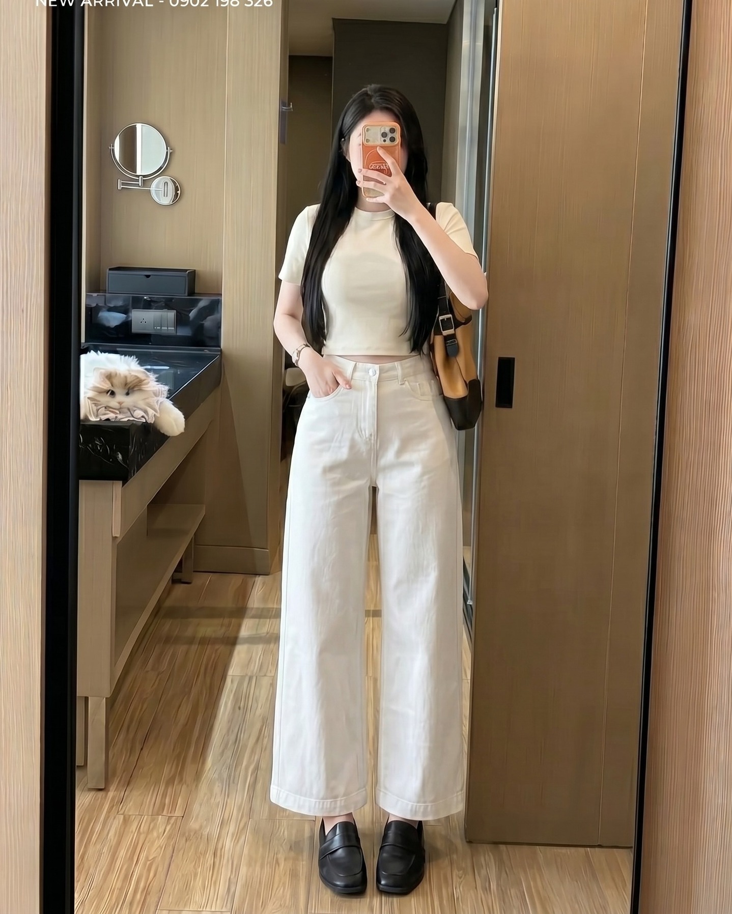 Quần Kaki Nữ Ống Suông lai 5p NT.3249HB (C) (0687)_thumbnail_2