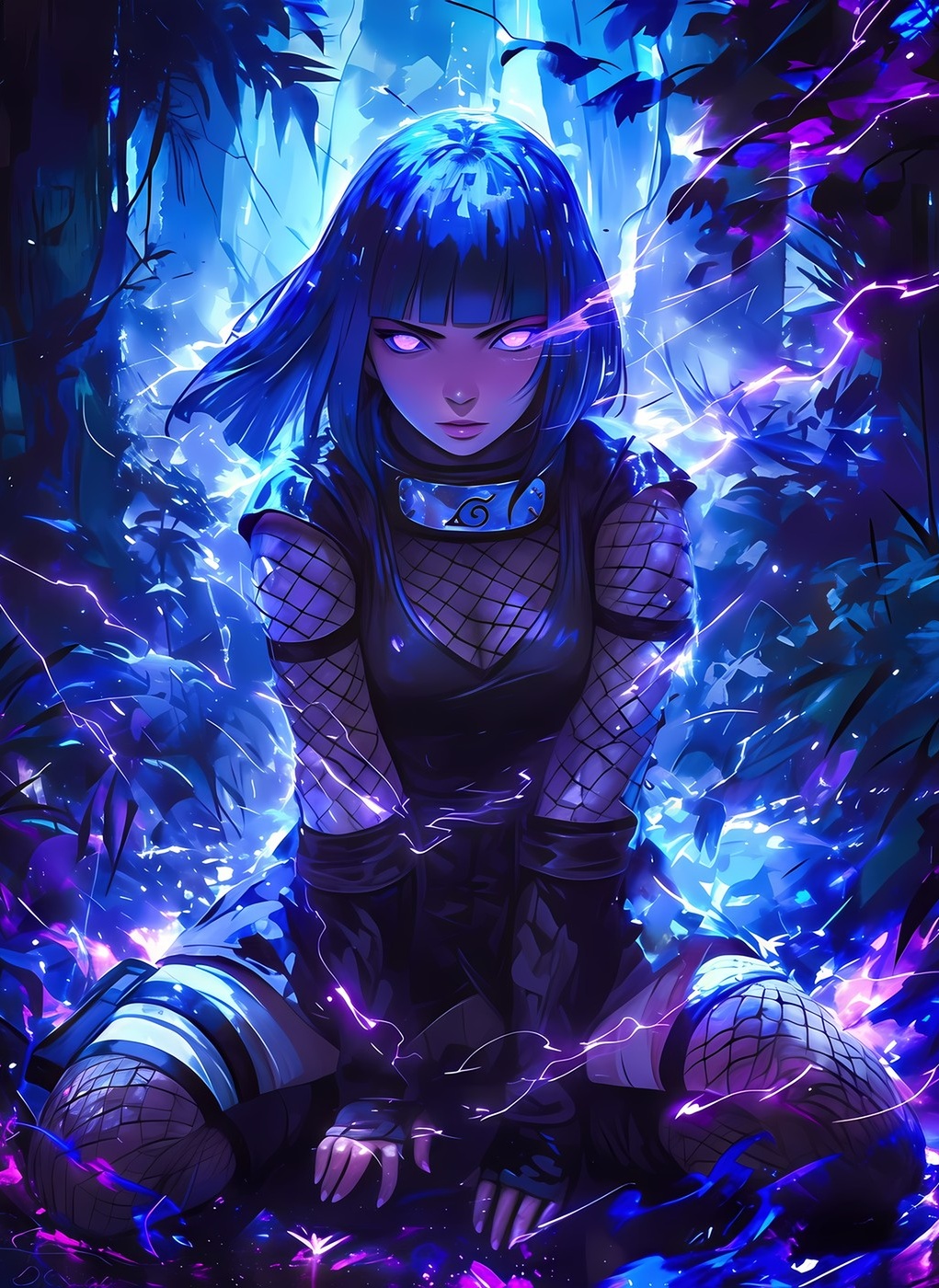 Hinata Hyuga Empowered Byakugan Grace — ANM-HNT-129