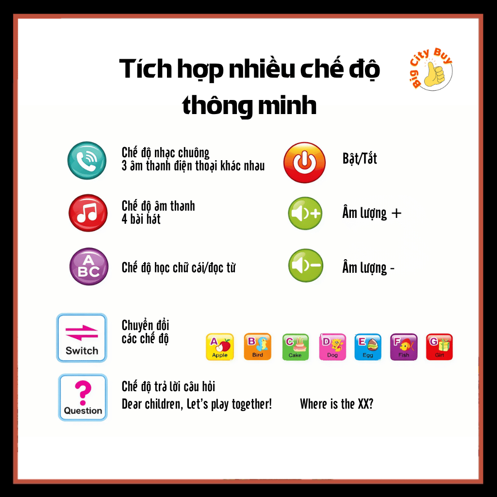 Máy Tính Bảng Học Tiếng Anh Cho Bé, Bảng ABC Phát Âm Chuẩn, Đồ Chơi Giáo Dục Có Nhạc & Game Đoán Từ BigcityBuy 328MTB_thumbnail_2
