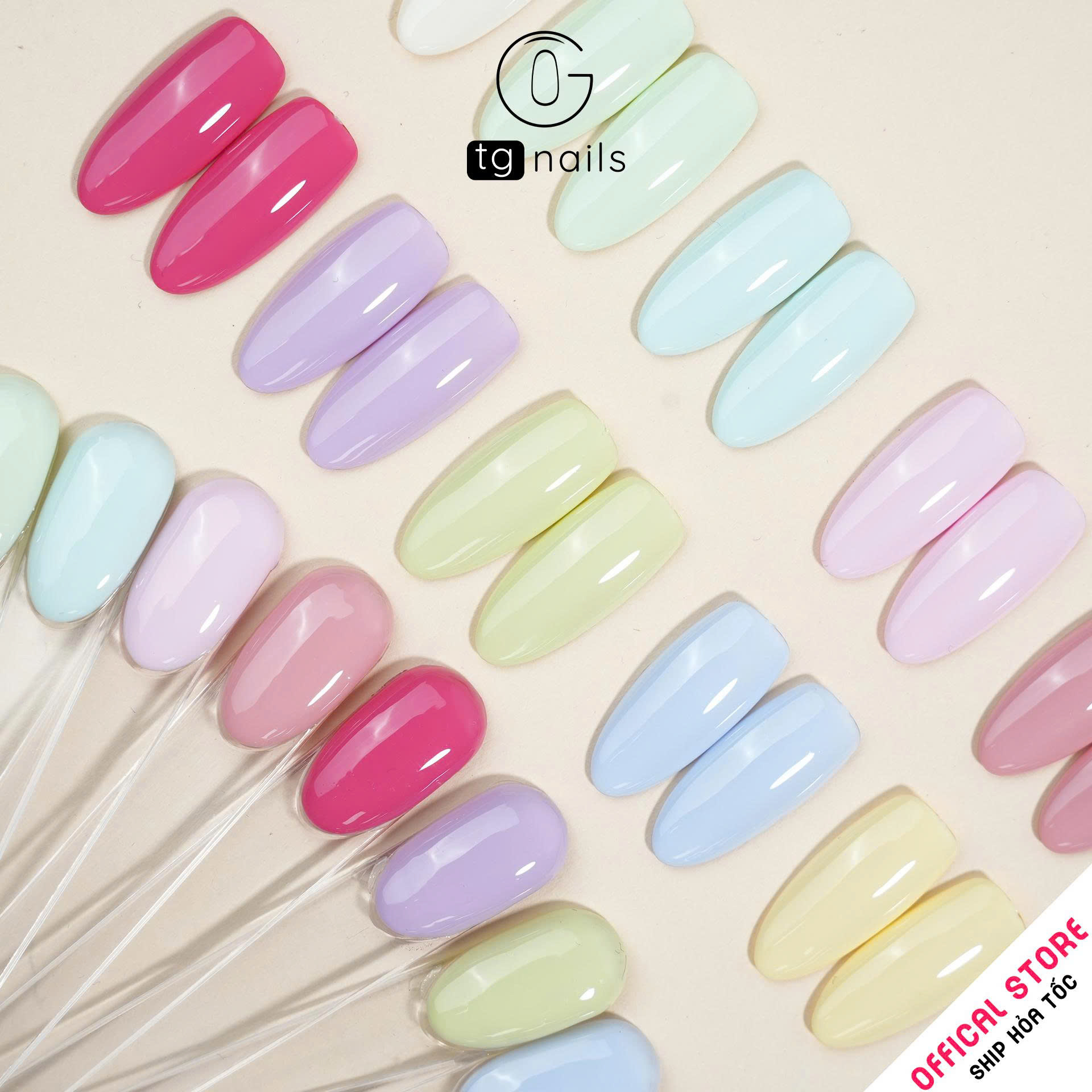 Combo 10 màu Pastel TG Nails kèm bảng màu_thumbnail_3