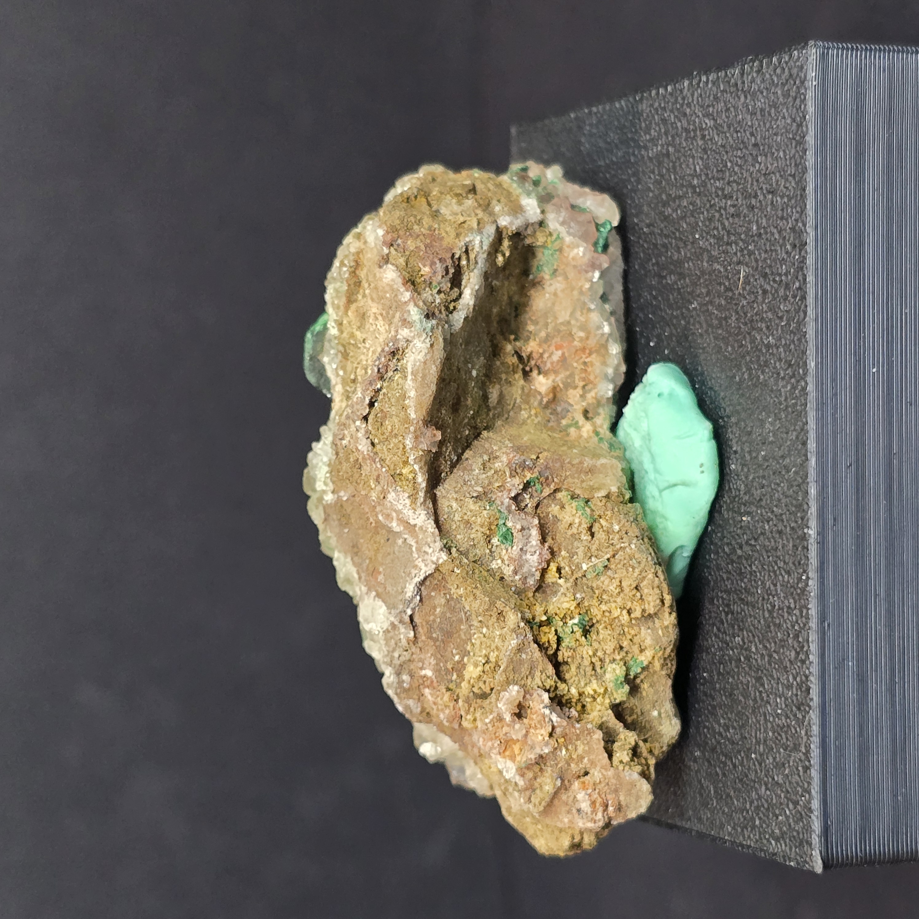 Malachite Dáng Tròn Cộng Sinh Thạch Anh - Congo_thumbnail_9