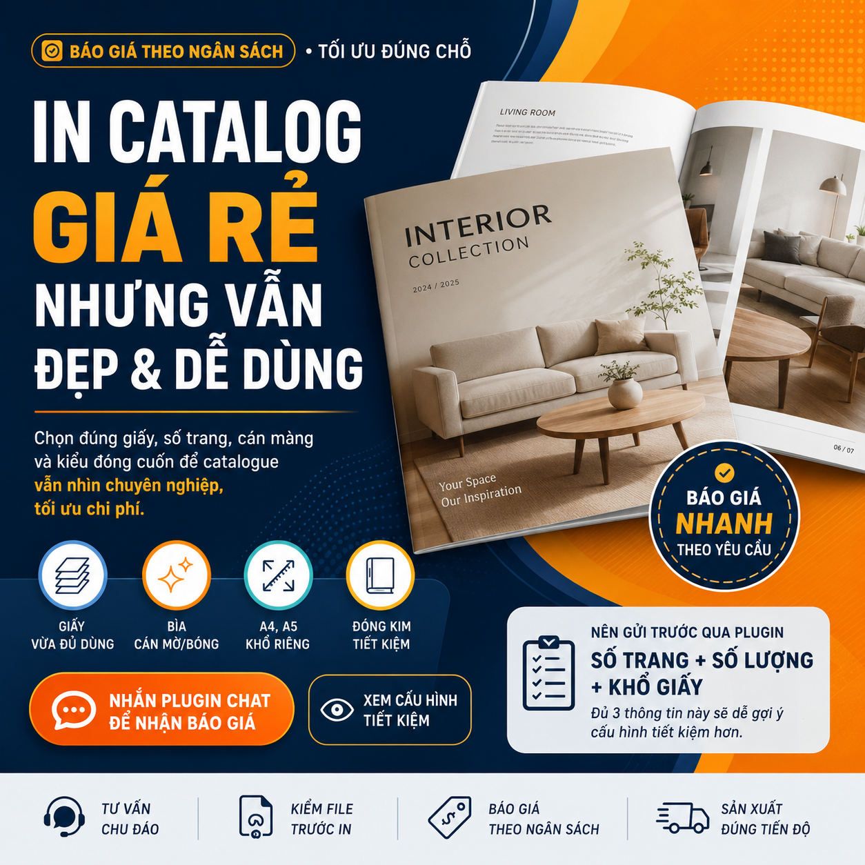 In Catalog Giá Rẻ Đẹp, Tối Ưu Chi Phí Theo Ngân Sách