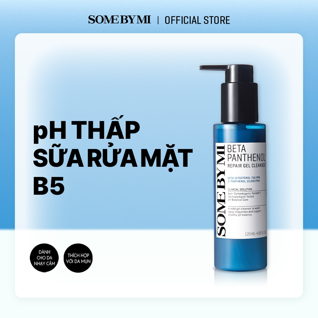 [SOME BY MI] Sữa rửa mặt phục hồi da Some By Mi Beta Panthenol Repair 120ml
