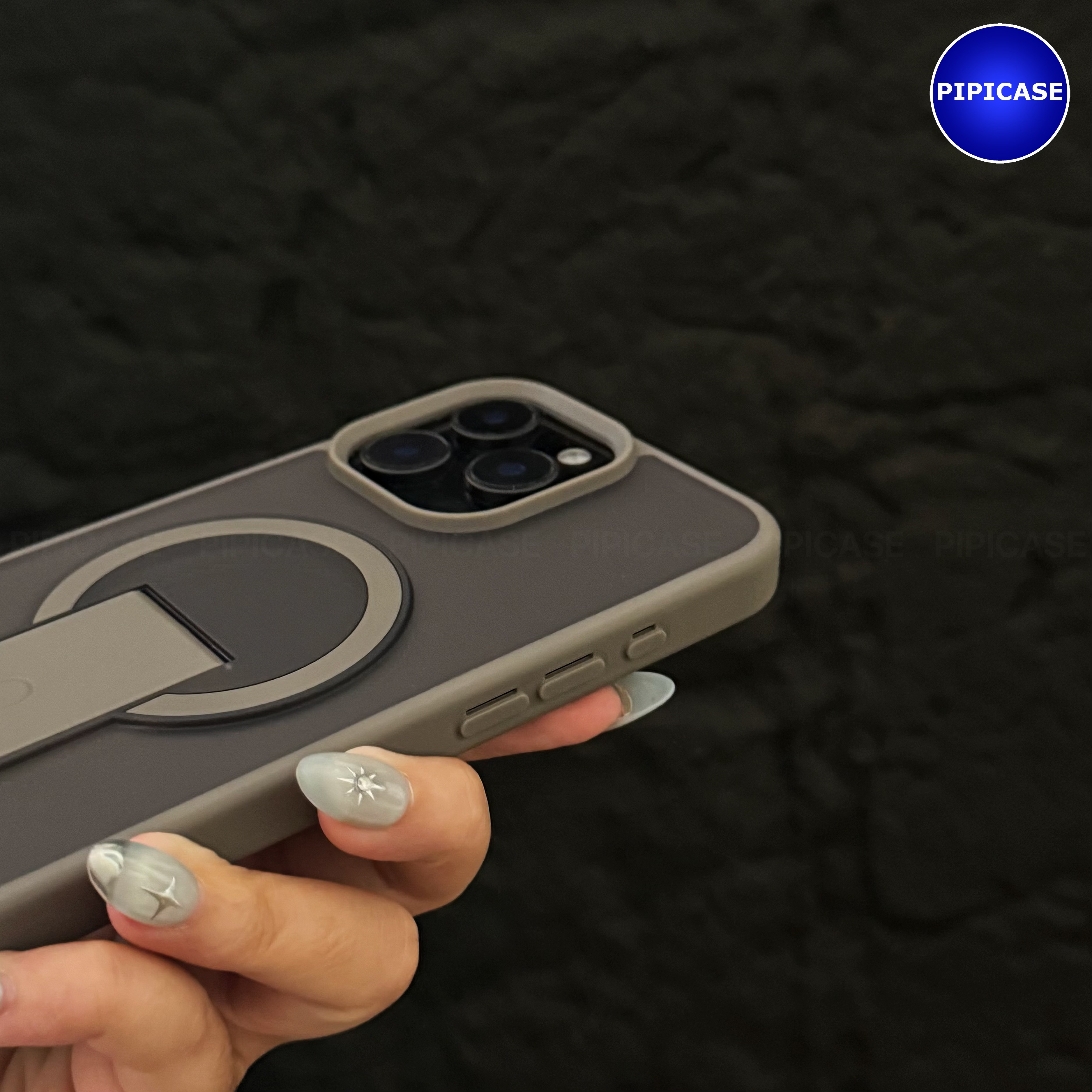 Ốp Lưng iPhone 16 Pro Max - Quin - Xám_thumbnail_25