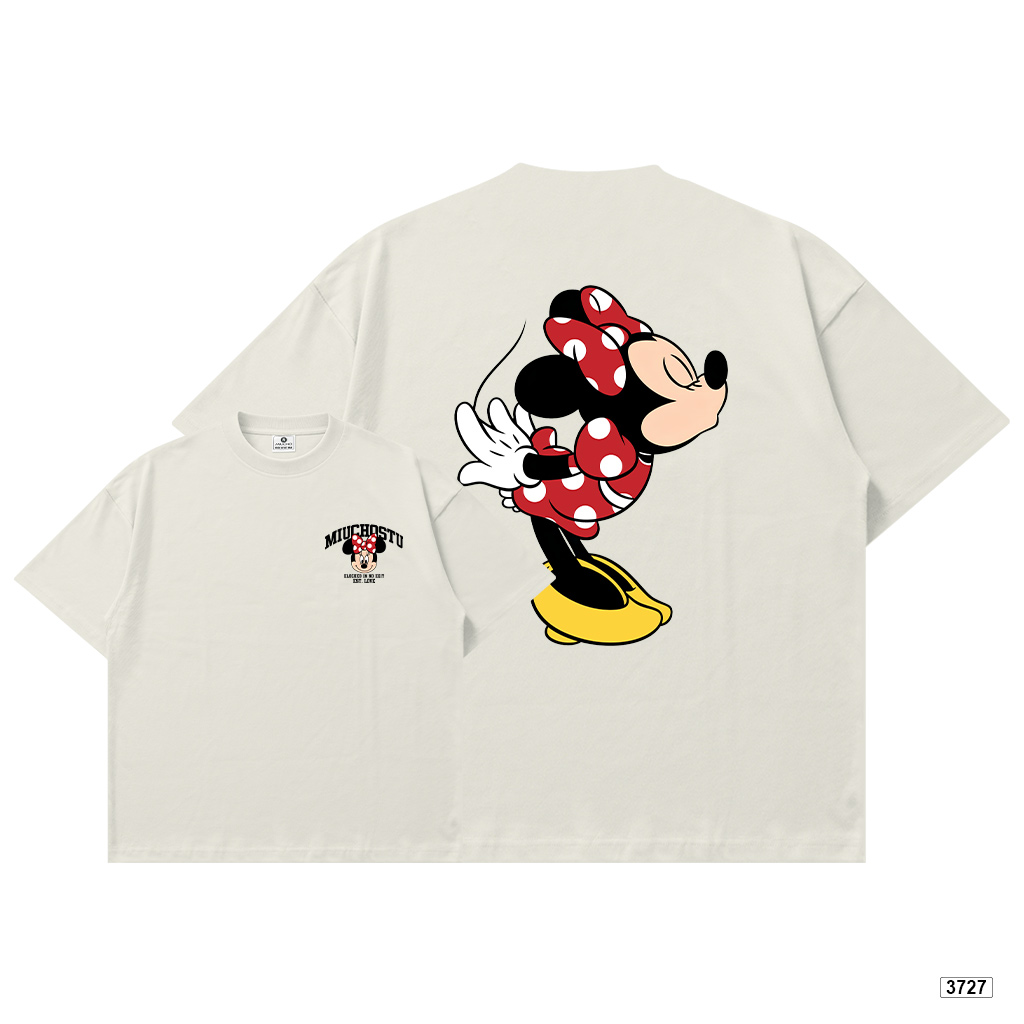 Áo thun boxy couple Chuột Miickey và Minniie Miucho 3727_thumbnail_11