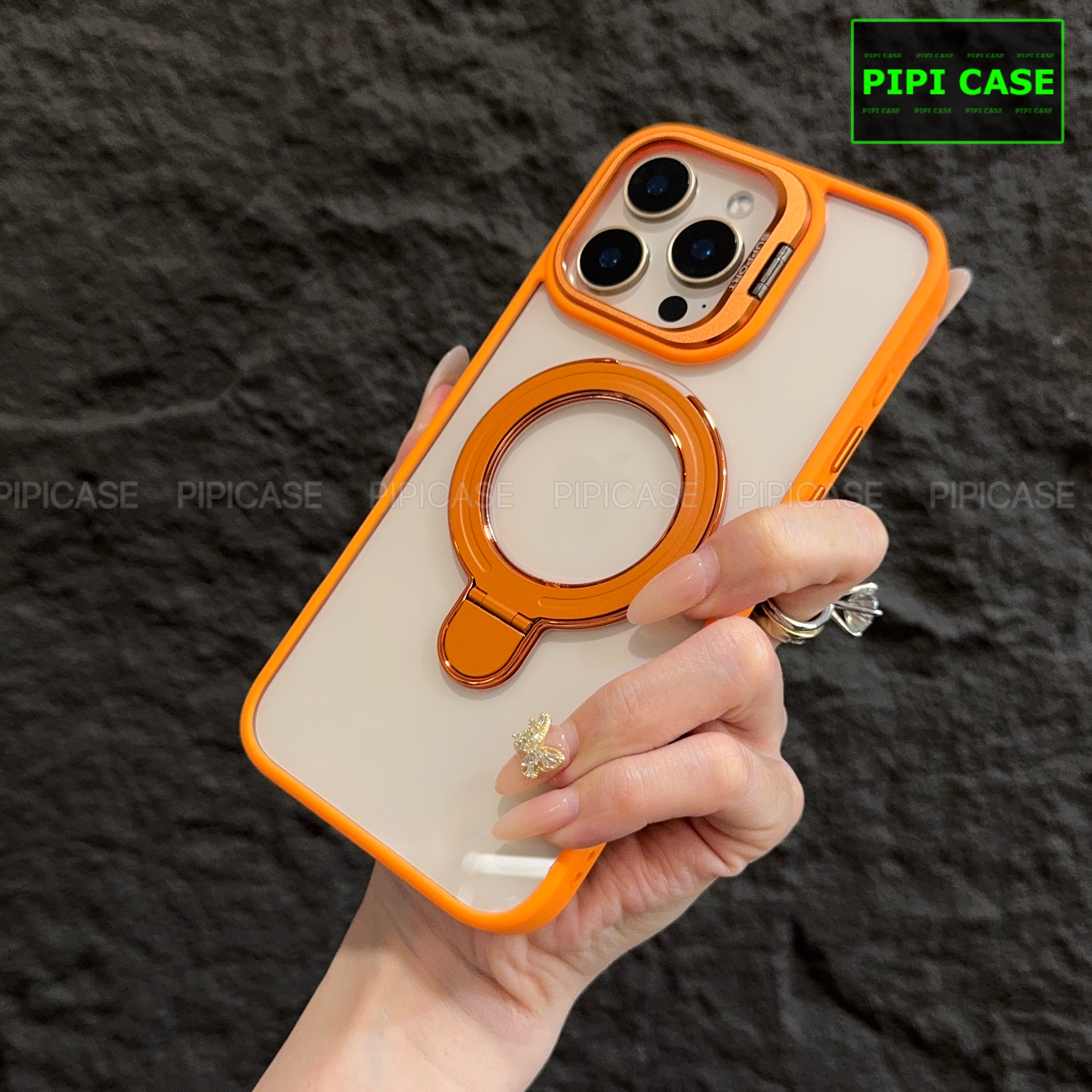 Ốp Lưng iPhone 12 Pro Max - Super Gone - Cam_thumbnail_8
