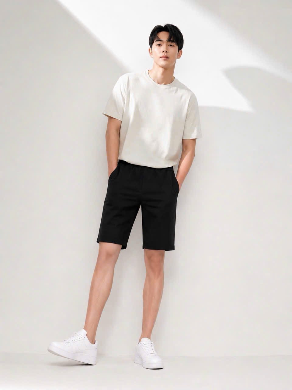 E735 SHORT NAM ĐEN COOLMAX