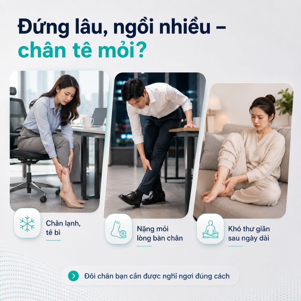 Thảm Massage Chân Xung Điện Kachi MK424 Pin Sạc - Giảm Đau Mỏi, Cải Thiện Tuần Hoàn Máu_thumbnail_2