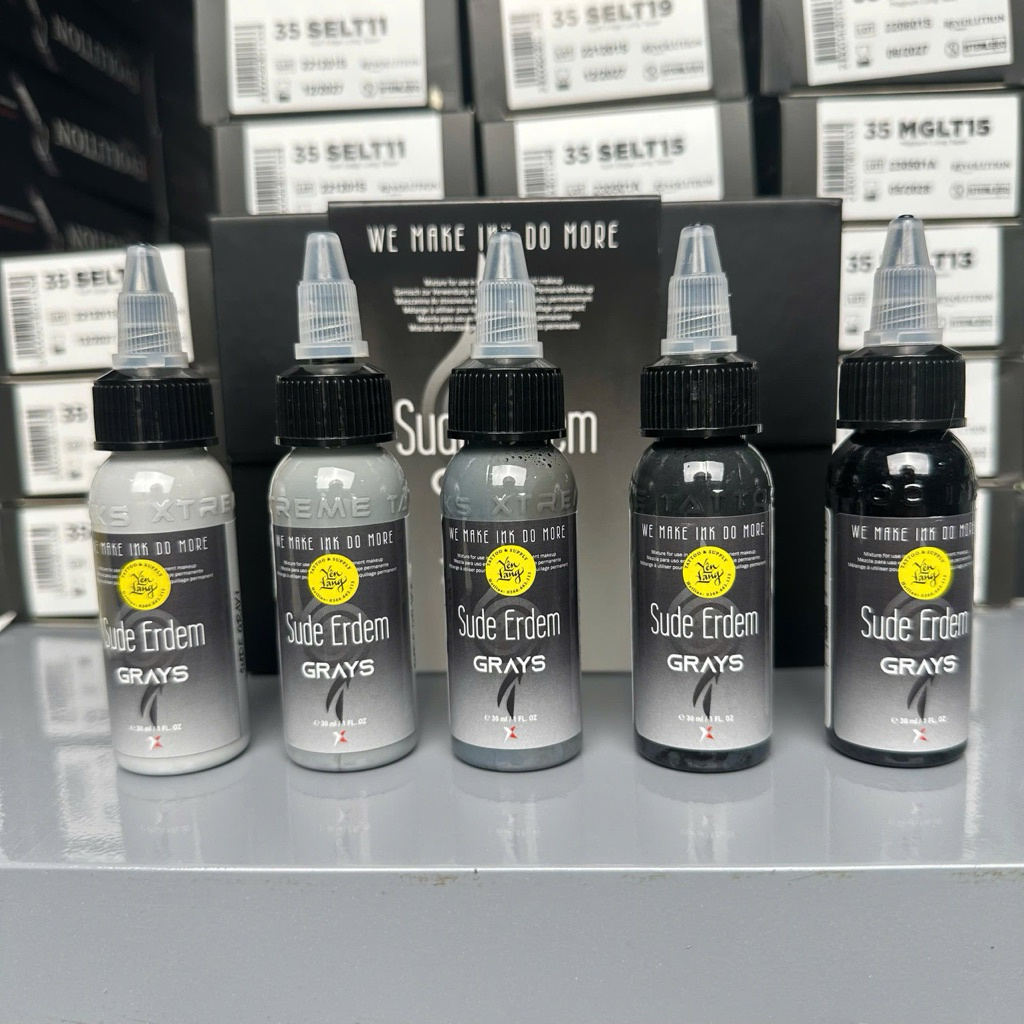 Sude Erdem Gray Set - XTREME INK (1oz) - Made in USA (HSD: 2029)
