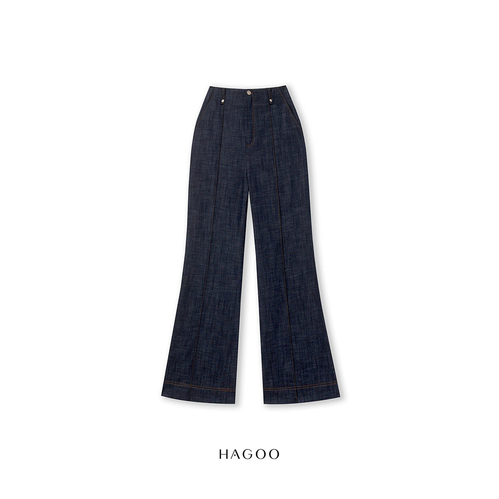 Quần Denim suông loe HAGOO_thumbnail_5