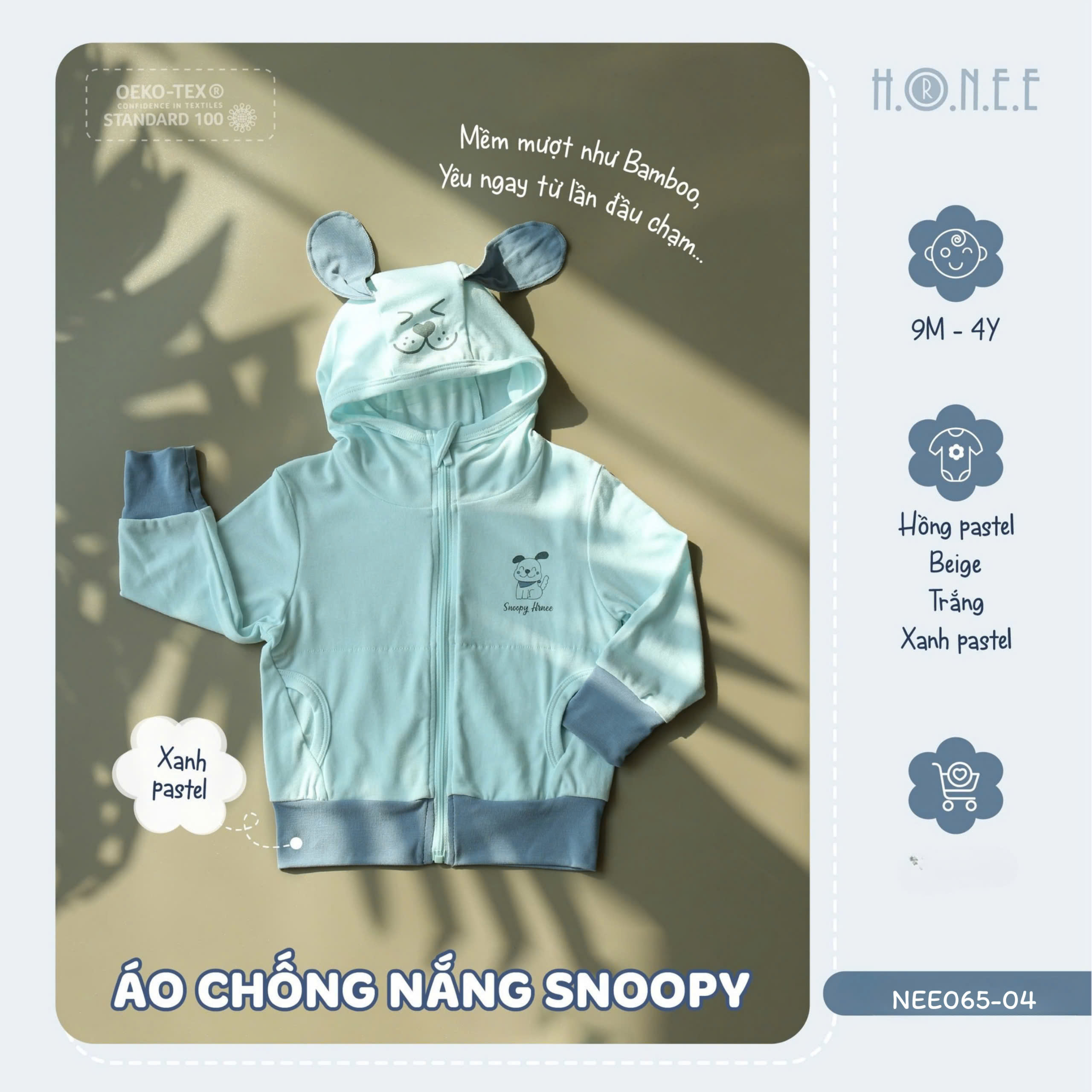 Áo chống nắng Snoopy HRNEE_thumbnail_3