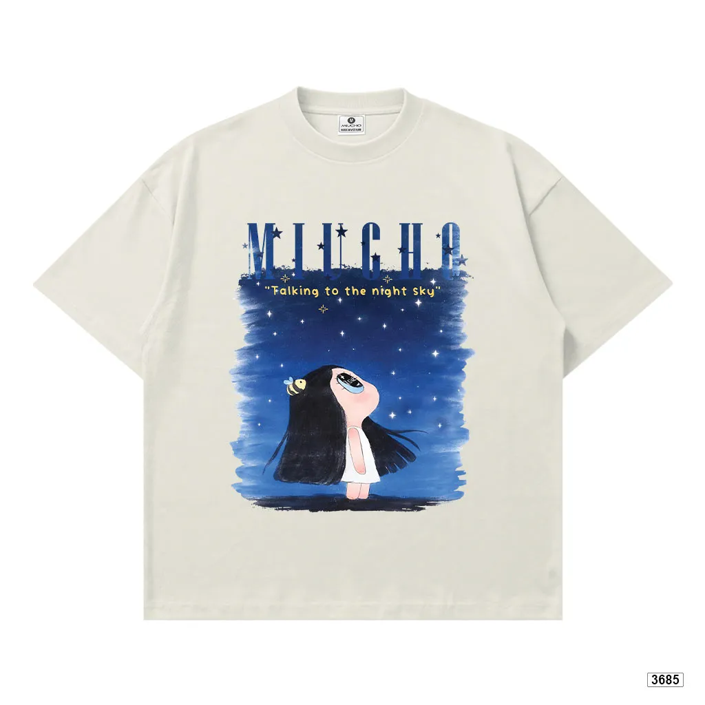 Áo thun nữ form boxy Night Sky Miucho 3685_thumbnail_11