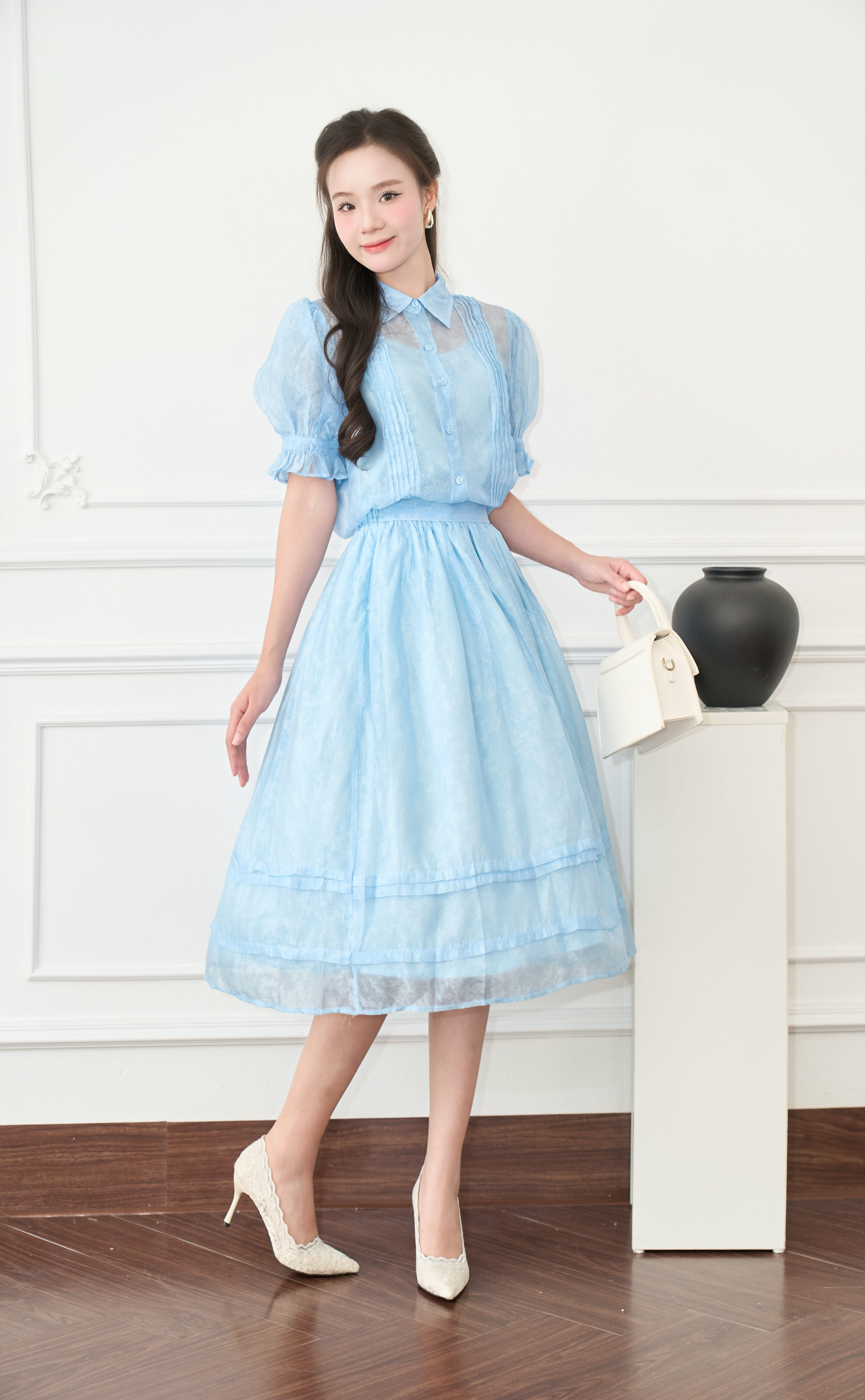 Set váy Blue Whisper