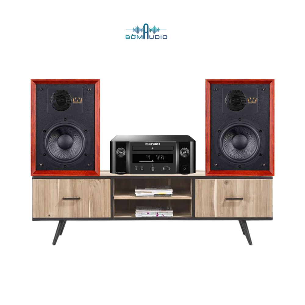 Combo Amply MARANTZ M-CR612 + Loa Bookshelf WHARFEDALE DENTON 85TH ANNIVERSARY - B324_thumbnail_0