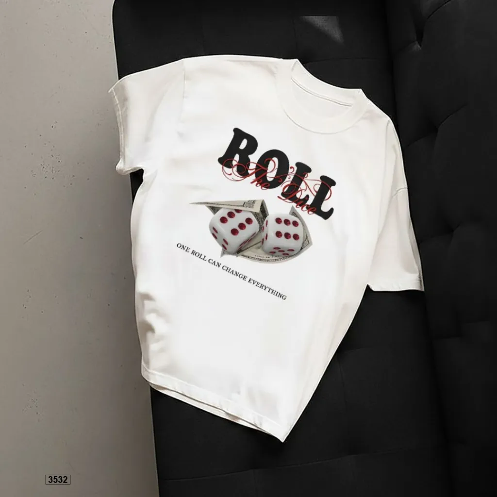 Áo thun nam oversize Roll the dive TeePrint 3532_thumbnail_5