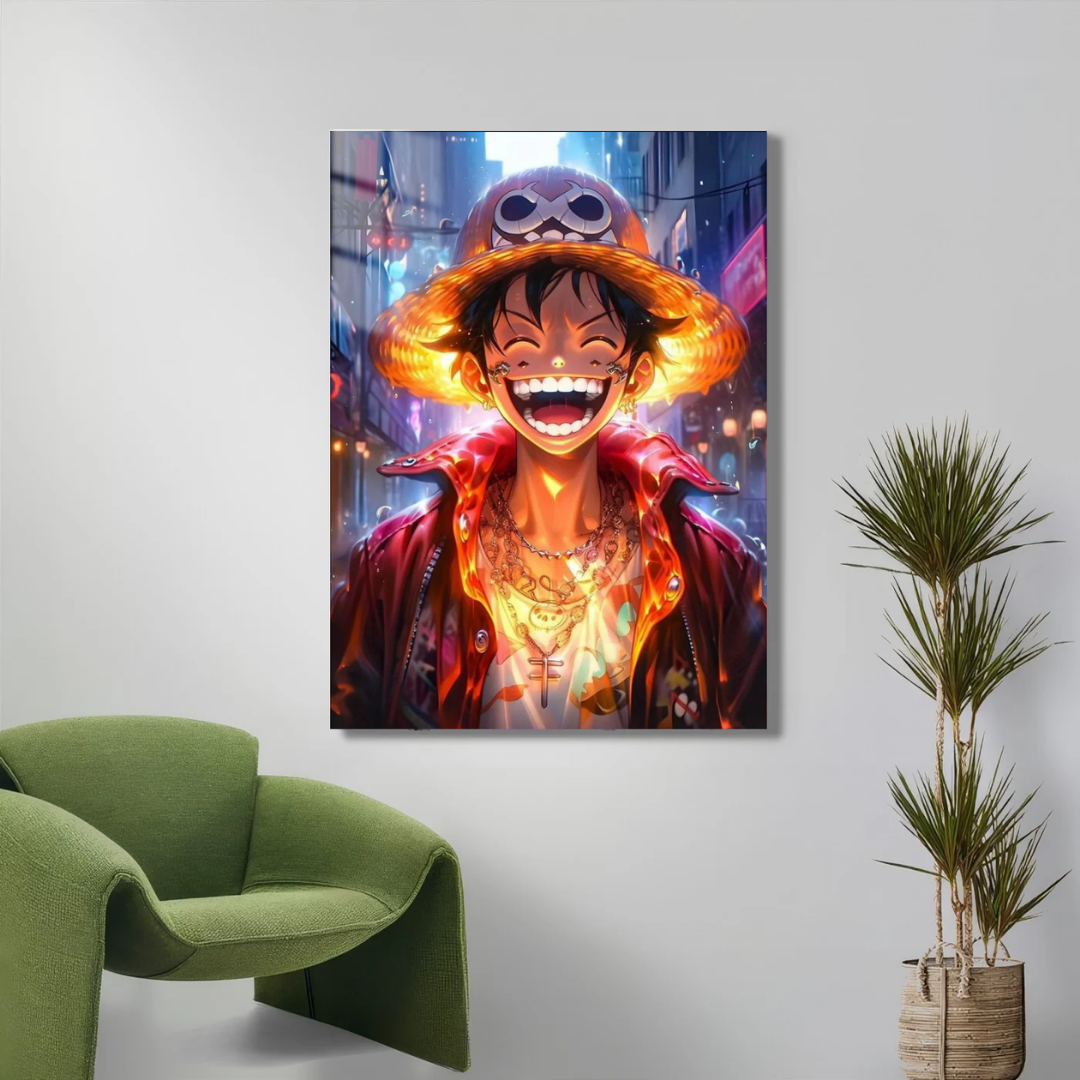 Luffy Neon Smile — ANM-OP-290