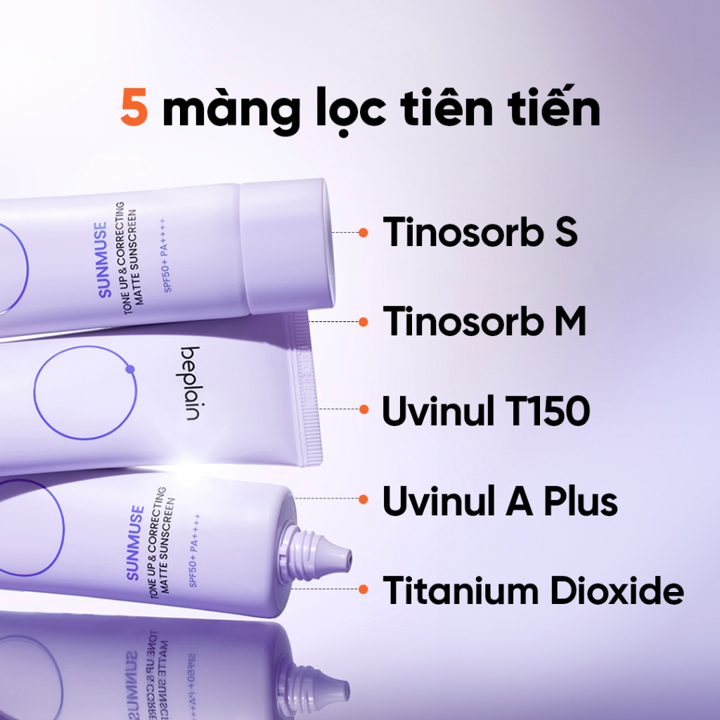[BEPLAIN] Kem chống nắng Beplain Sunmuse SPF50+ PA++++ 50ml_thumbnail_9
