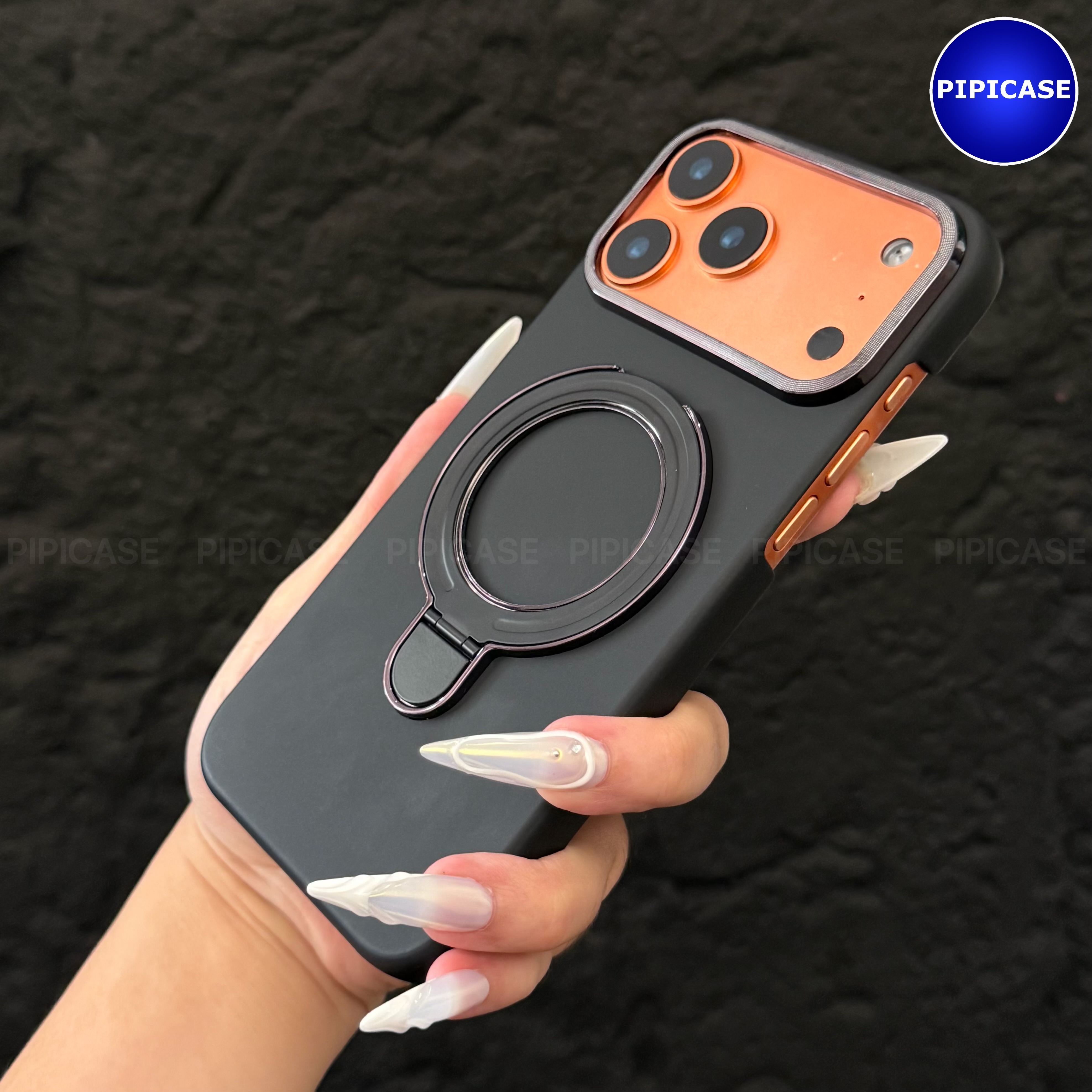 Ốp Lưng iPhone 17 Pro Max - Titan Force - Đen_thumbnail_4