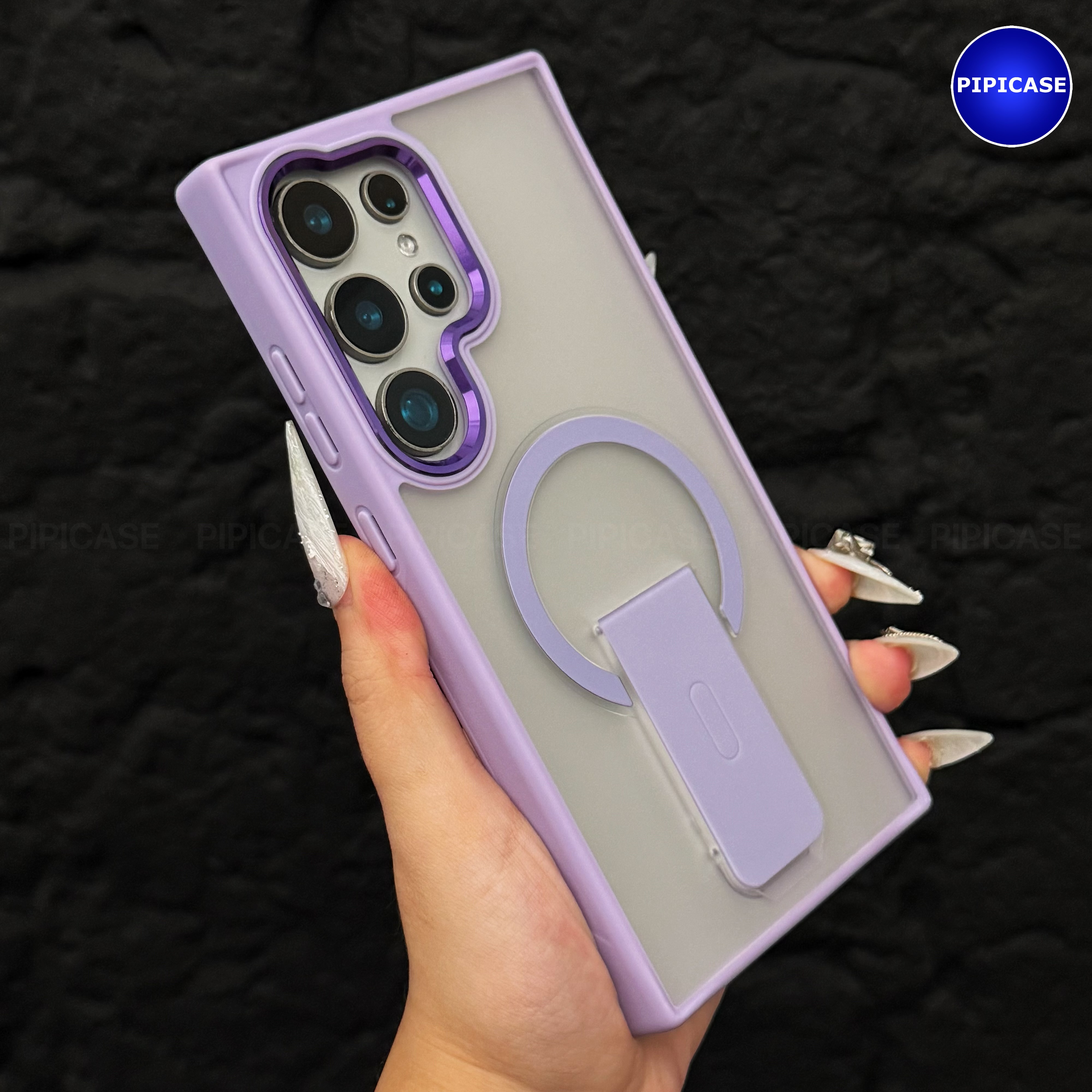 Ốp Lưng Samsung S23 Ultra 5G - Quin - Tím Nhạt_thumbnail_1