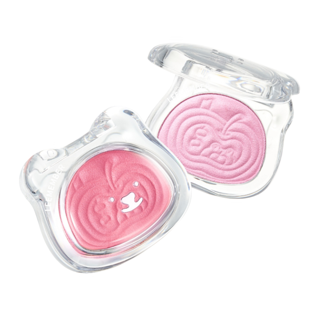 [LEEMEMBER] Phấn má hồng Leemember Lychee Bear Satin Blush 5g