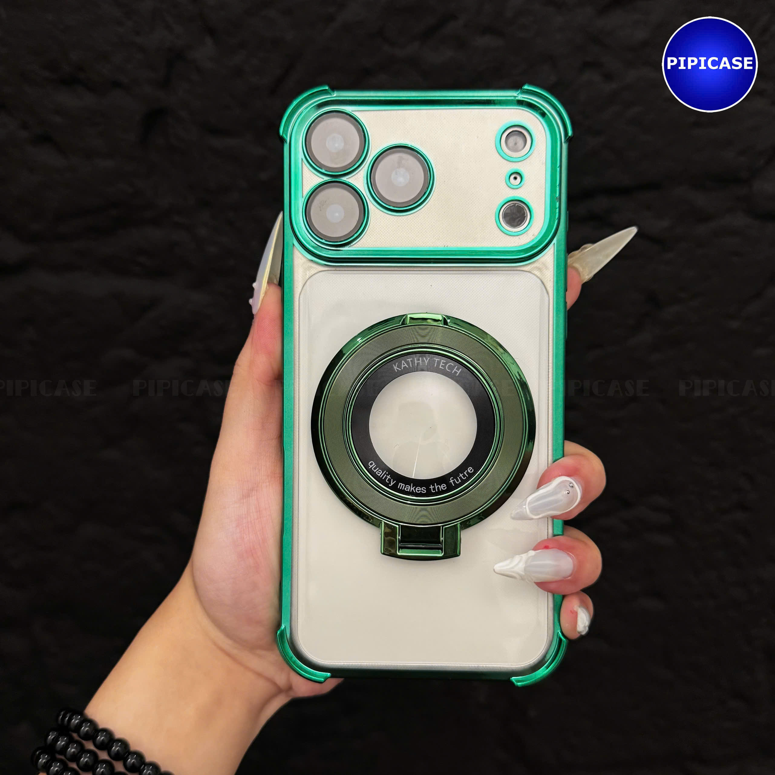 Ốp Lưng iPhone 17 Pro - Ven - Xanh Lá_thumbnail_9