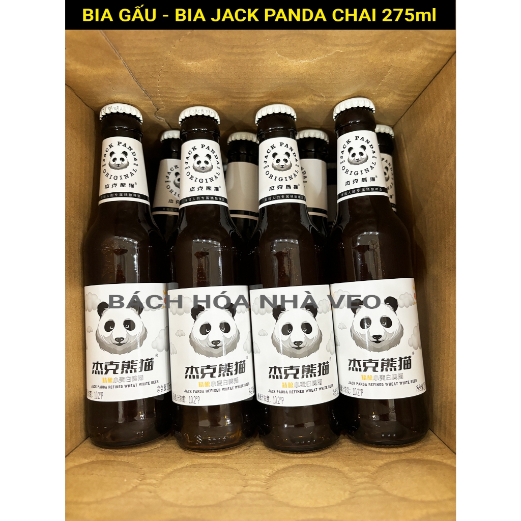 Bia gấu trung quốc, bia trắng trung quốc hàng chuẩn chai 275ml thùng 24 chai Đóng gói chắc chắn_thumbnail_3