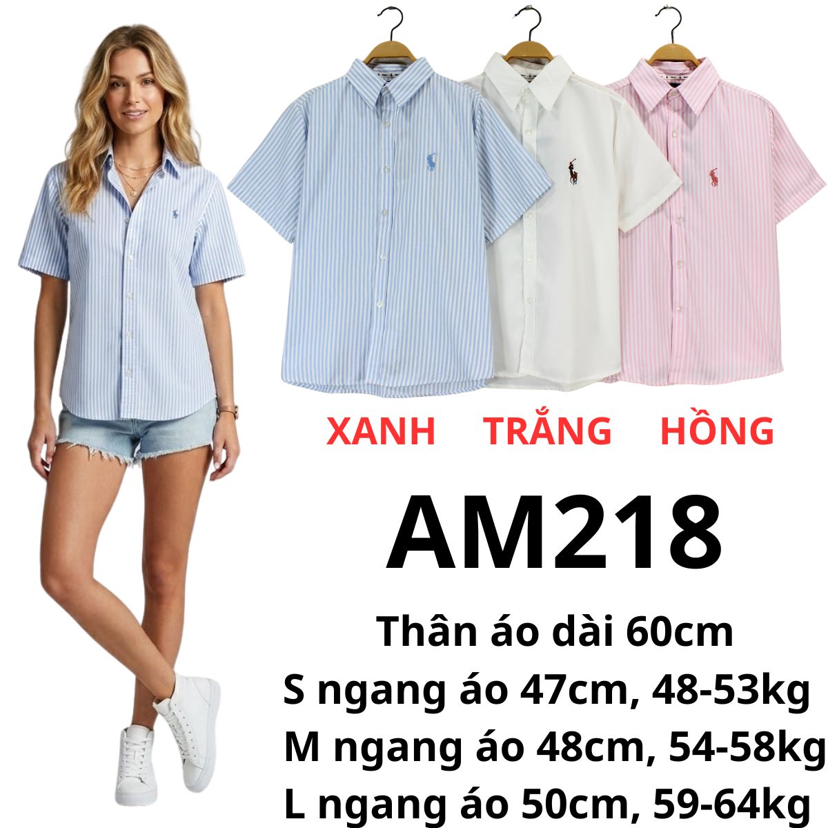 AM218 - Áo sơ mi TN