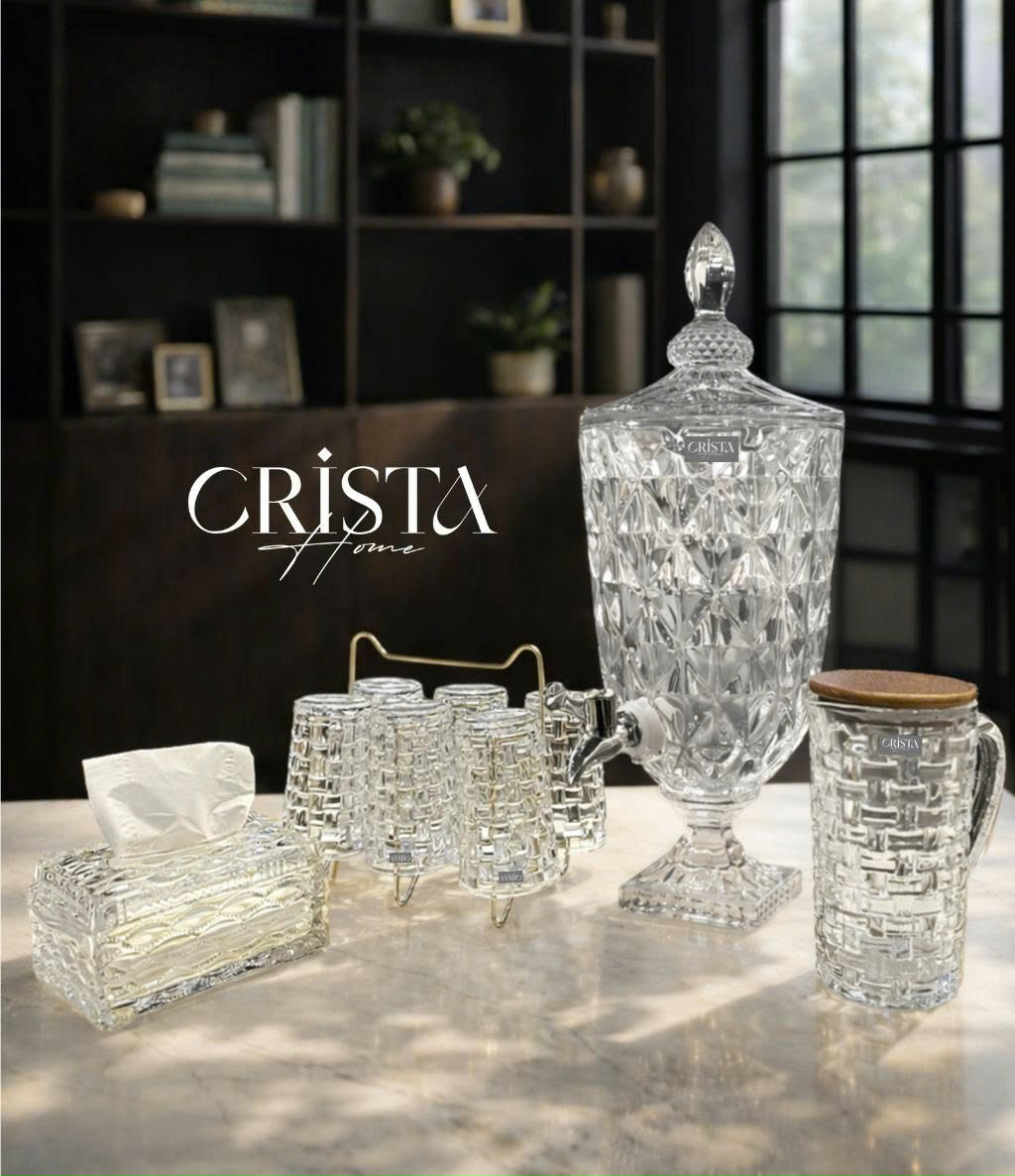 Hộp đựng giấy ăn vân sóng 18.5*12*9.5cm Crista home_thumbnail_3