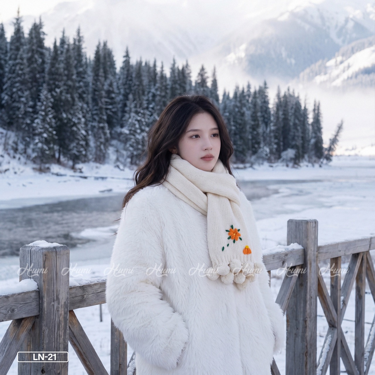 KHĂN LEN HOA MINISIZE (LN39-21 Kem)_thumbnail_4