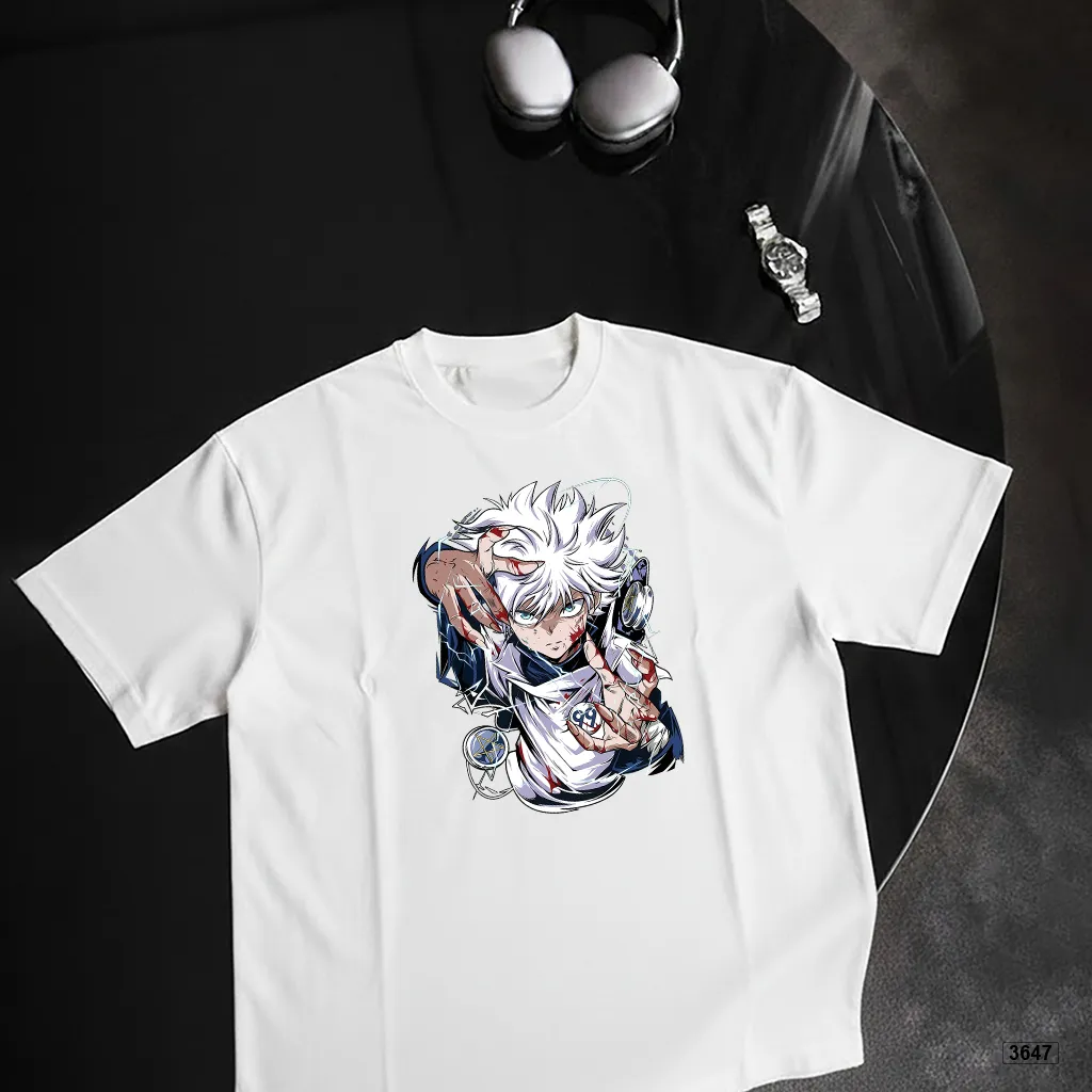 Áo thun nam form oversize hoạt hình Nhật Bản TeePrint 3647_thumbnail_5