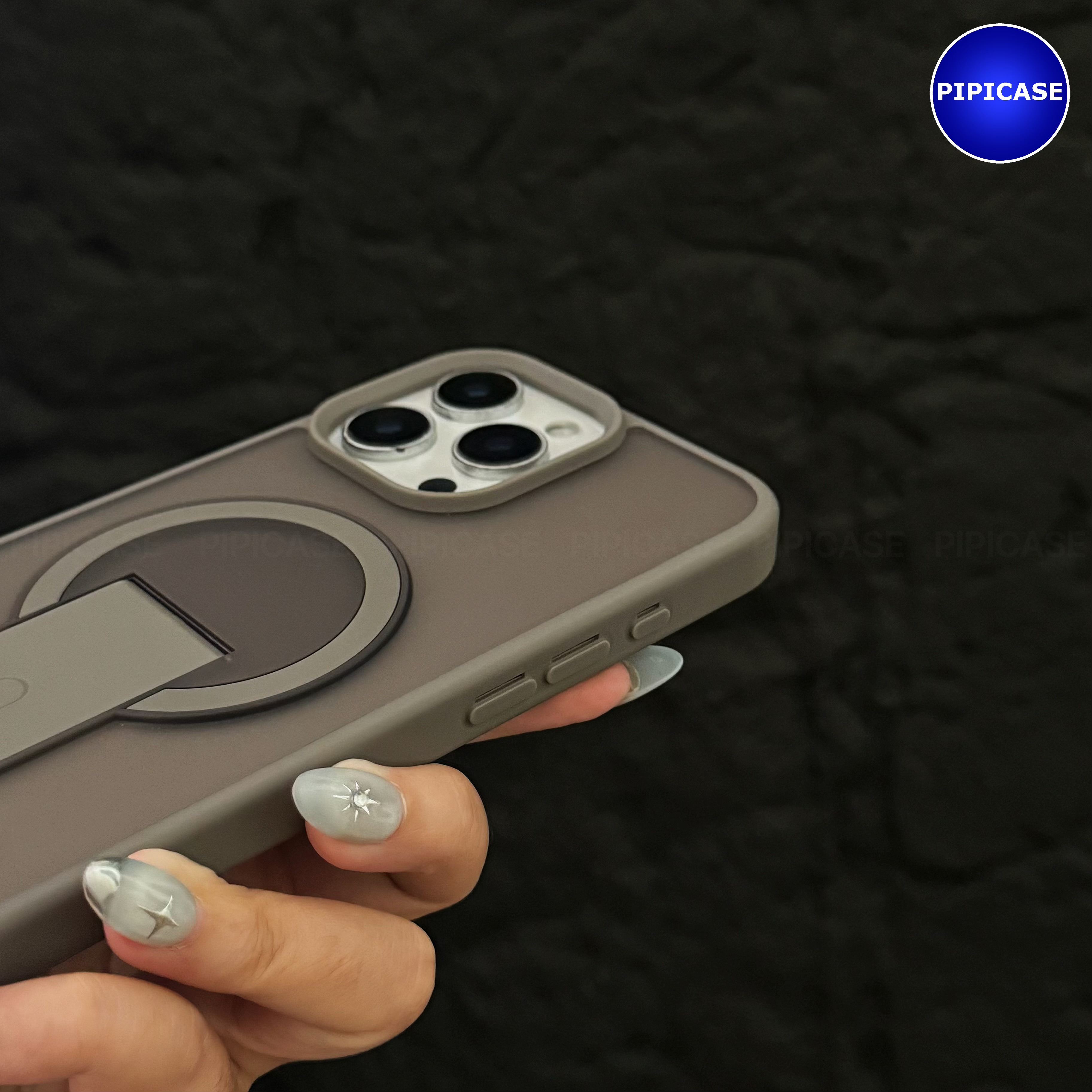 Ốp Lưng iPhone 16 Pro Max - Quin - Xám_thumbnail_9