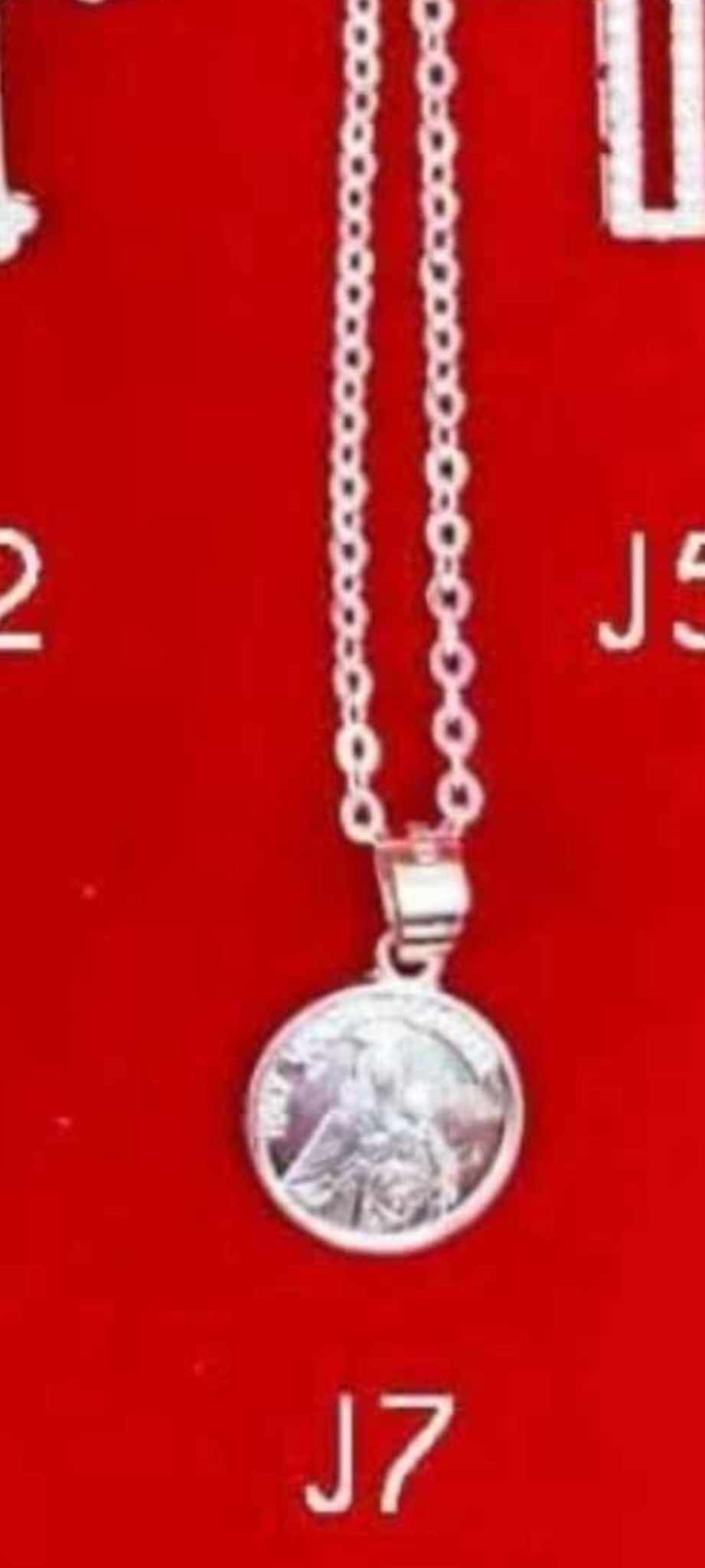 Dây chuyền bạc + mặt bạc Đức Mẹ bạc J7_thumbnail_0