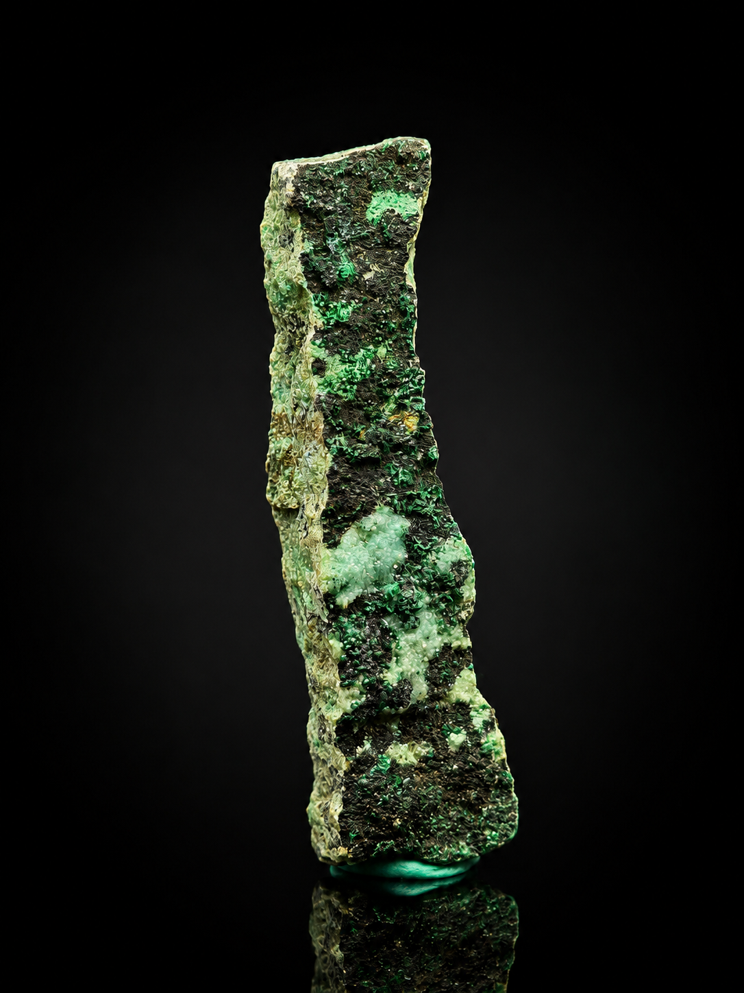 Tinh Thể Chrysocolla Cộng Sinh Thạch Anh (Sugar Chrysocolla) Và Dendritic Nhánh Cây