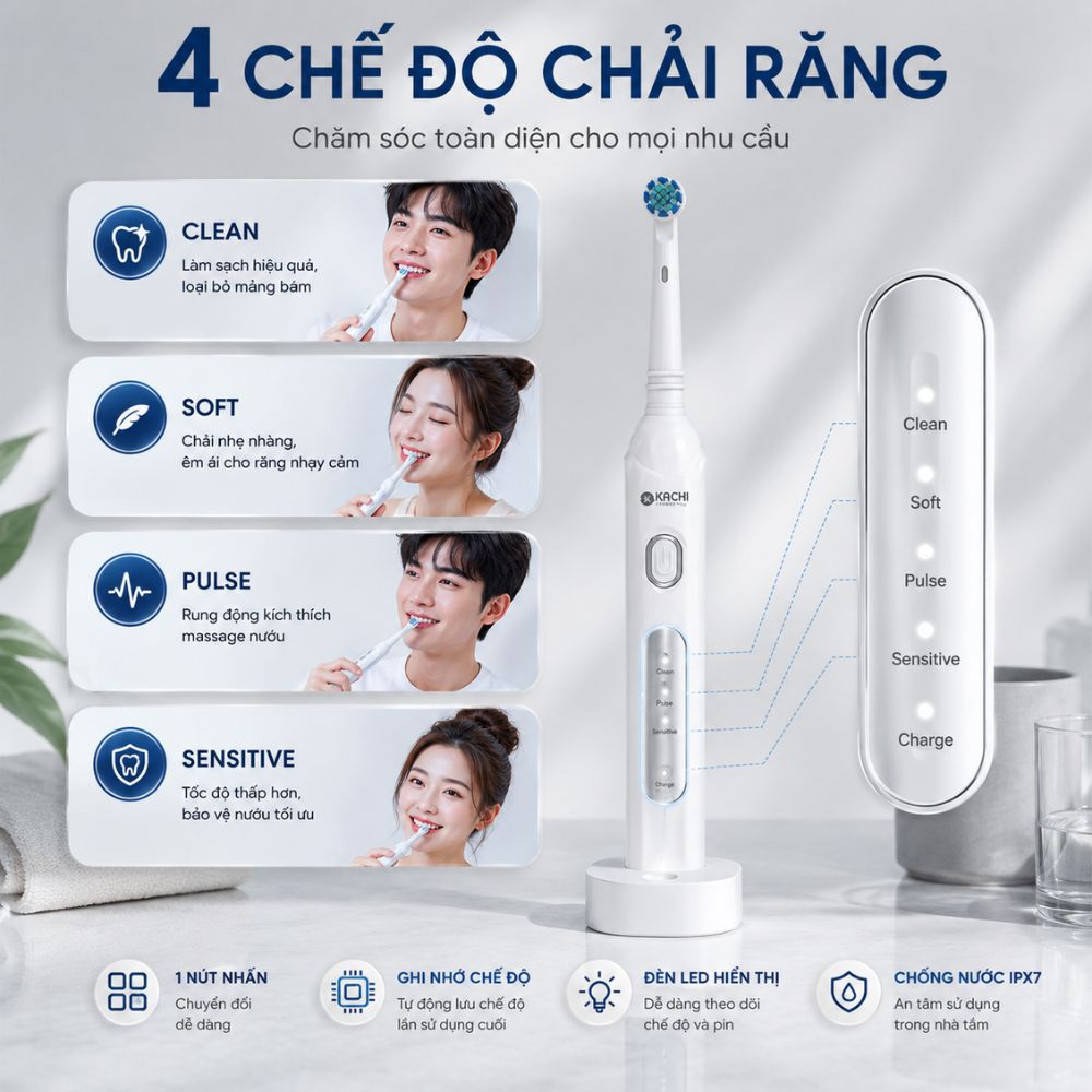 Bàn Chải Điện Đầu Xoay Tròn Kachi MK361_thumbnail_4