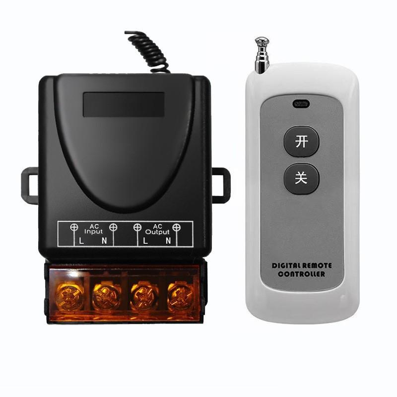 Công Tắc Điều Khiển Từ Xa AC 72-220V 1 Kênh RF Wireless Cho Máy Bơm, Động Cơ, Cửa Cuốn_thumbnail_6