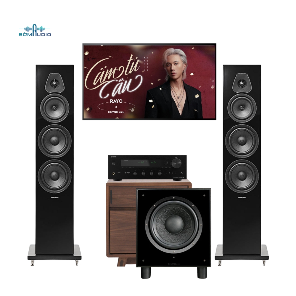 Combo Amply ONKYO TX-8470 + Loa Cột SONUS FABER LUMINA V + Loa Subwoofer WHARFEDALE SW12 – ONS2_thumbnail_1