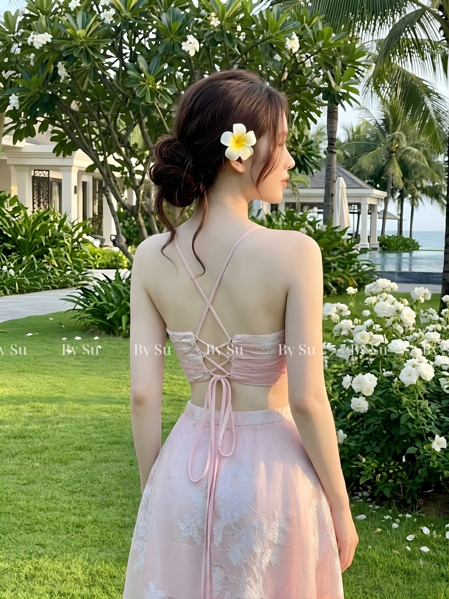 M40 - Set Áo & Chân Váy Voan Tơ Cao Cấp_thumbnail_3