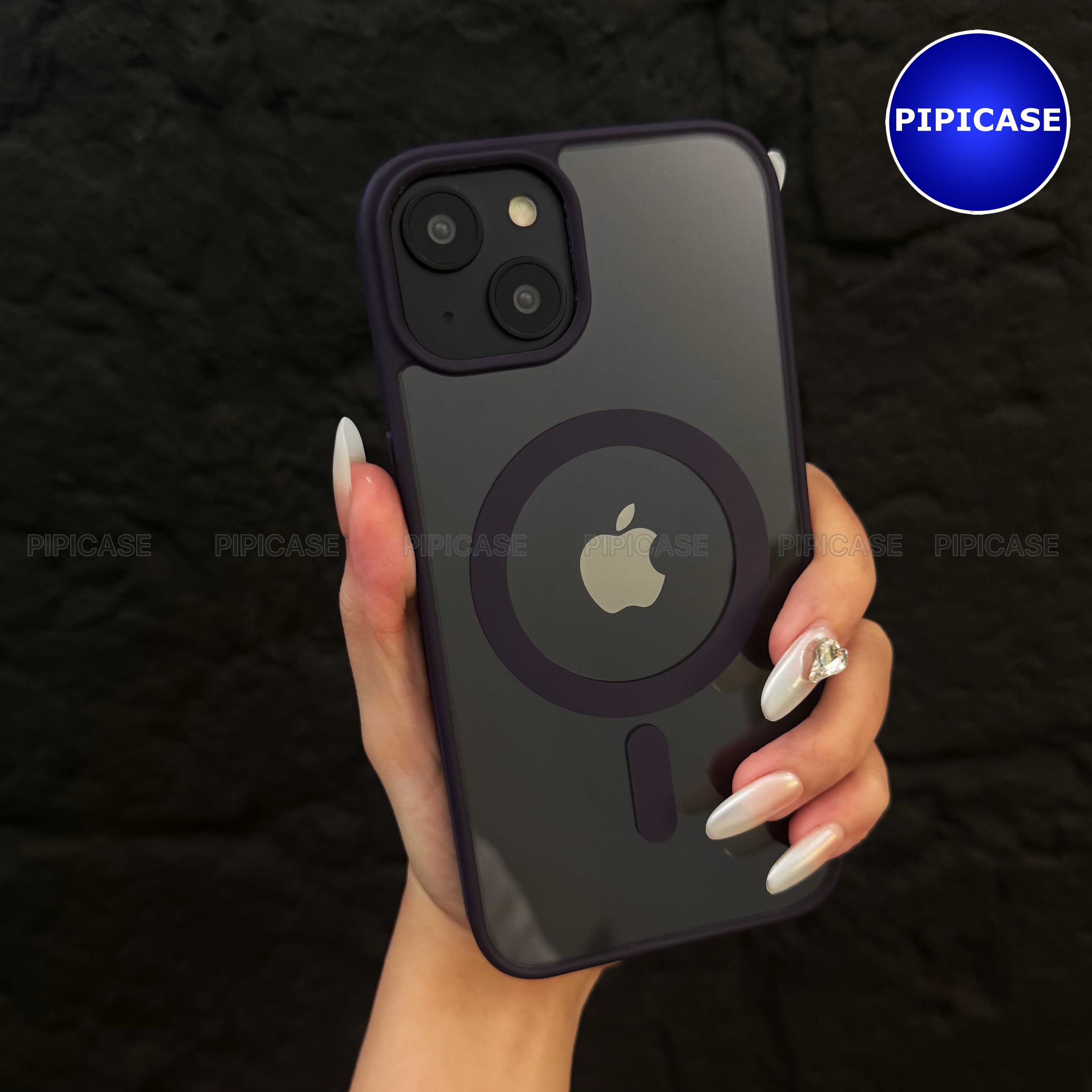 Ốp Lưng iPhone 15 Plus - Chic - Tím_thumbnail_15