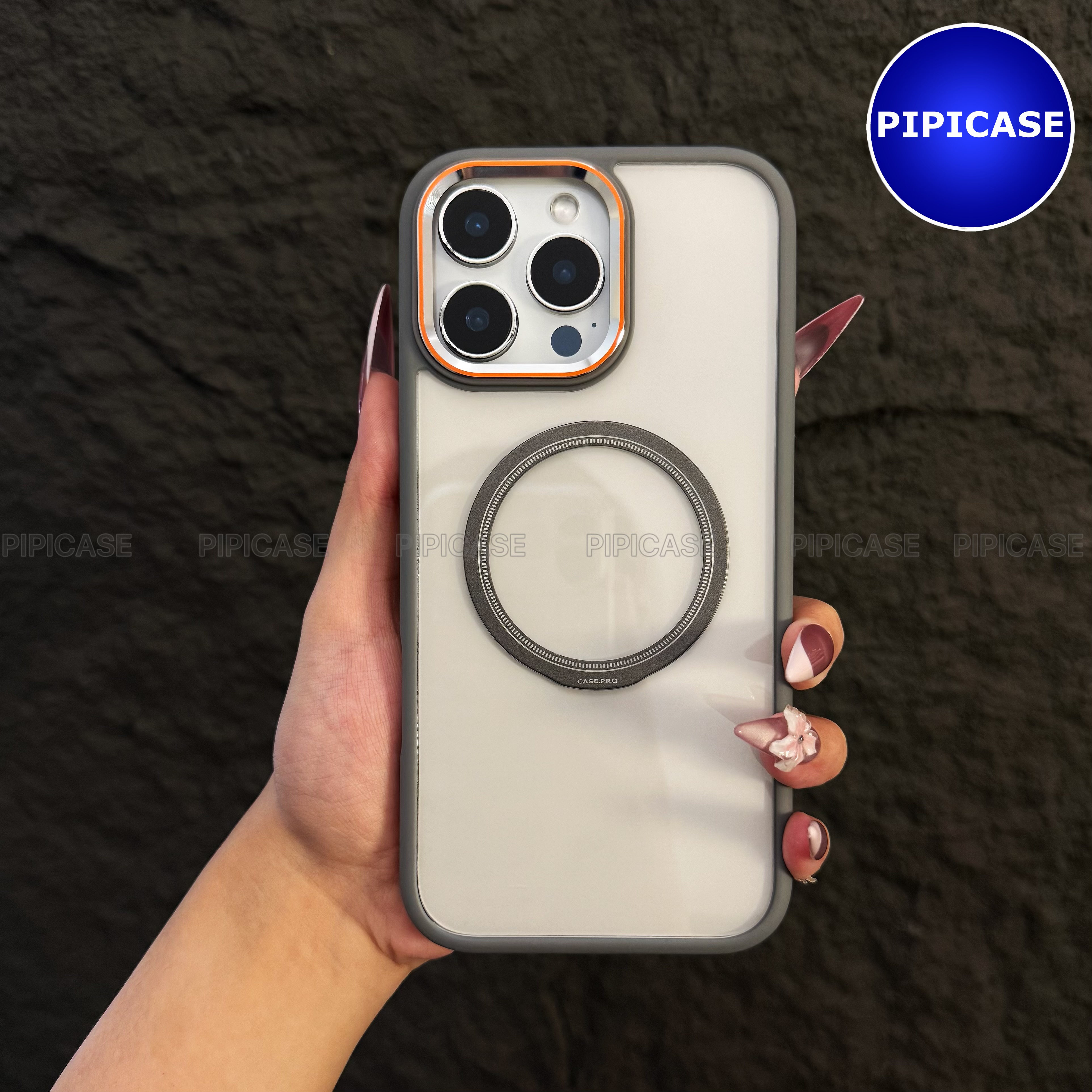 Ốp Lưng iPhone 16 Pro Max - Wigu - Xám_thumbnail_15