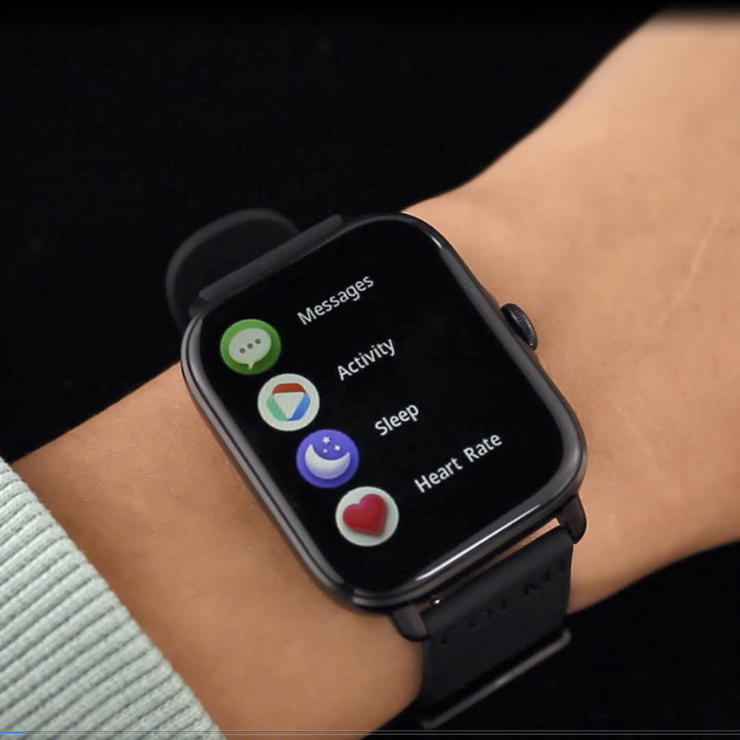 Đồng hồ thông minh Colmi Đen - P28PLUS