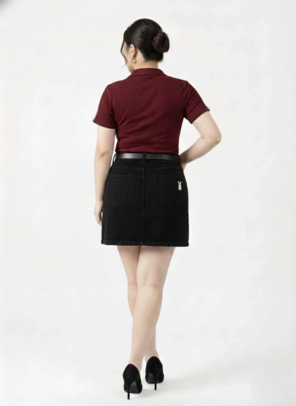 Chân váy jean thêu thỏ Bigsize_thumbnail_2